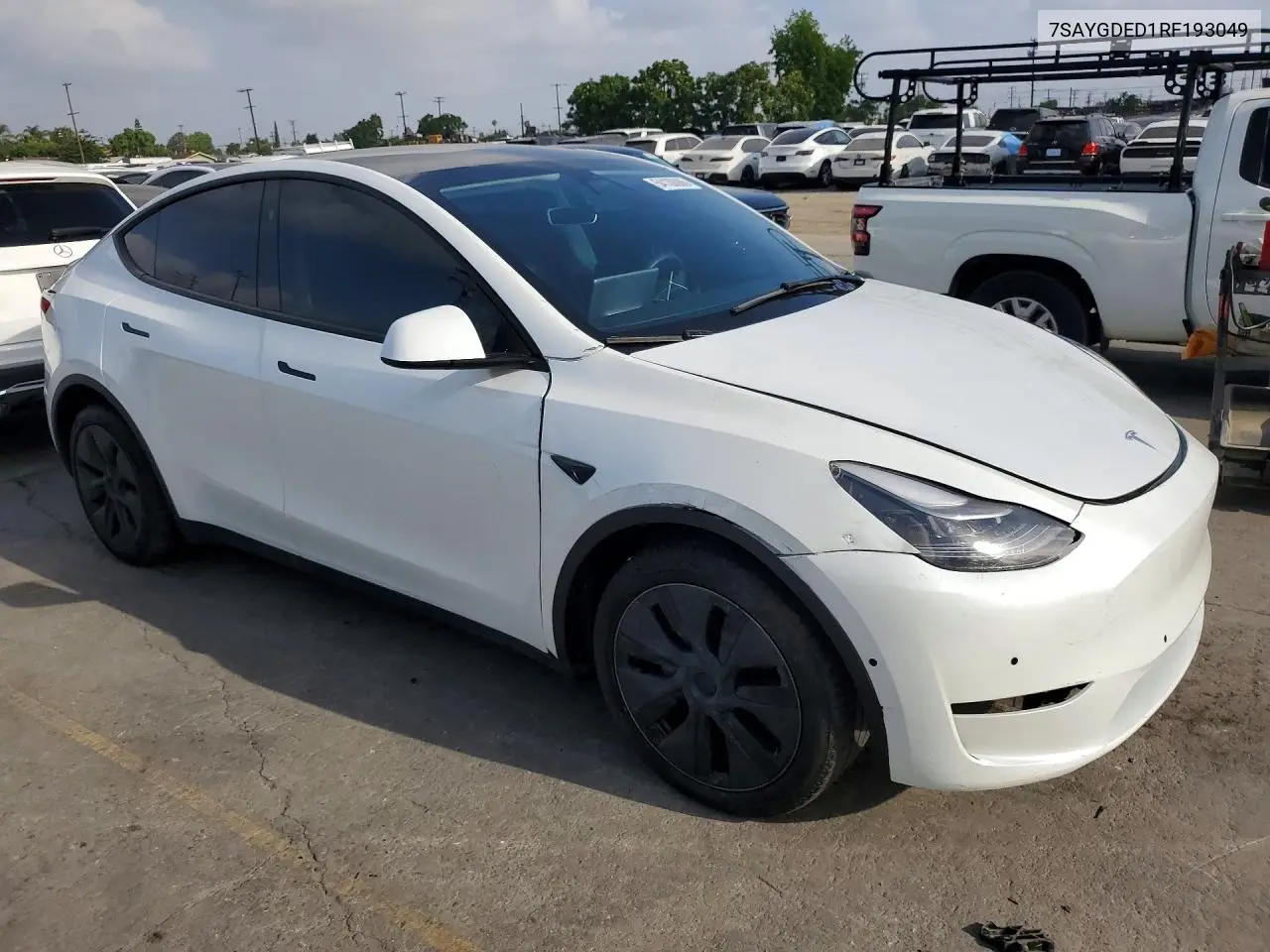 Auction sale of the 2024 Tesla Model Y , vin: 7SAYGDED1RF193049, lot number: 54130086