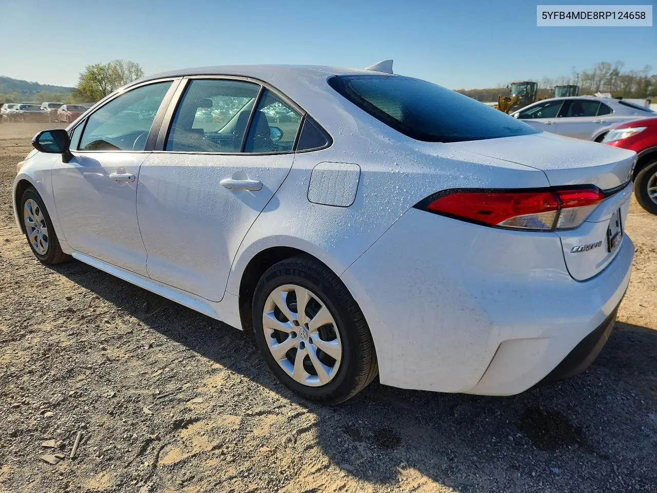 Auction sale of the 2024 Toyota Corolla , vin: 5YFB4MDE8RP124658, lot number: 52380836
