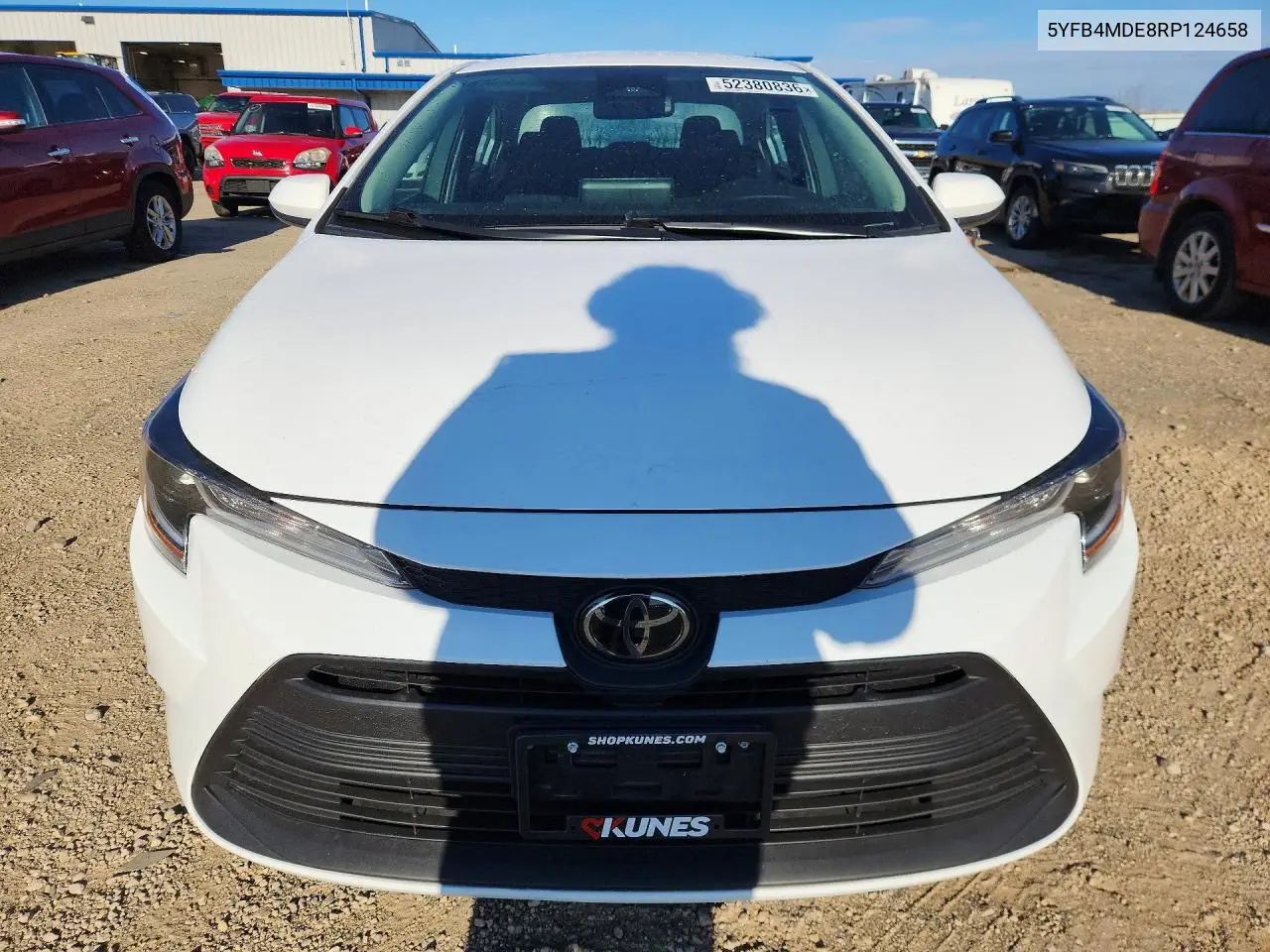 Auction sale of the 2024 Toyota Corolla , vin: 5YFB4MDE8RP124658, lot number: 52380836