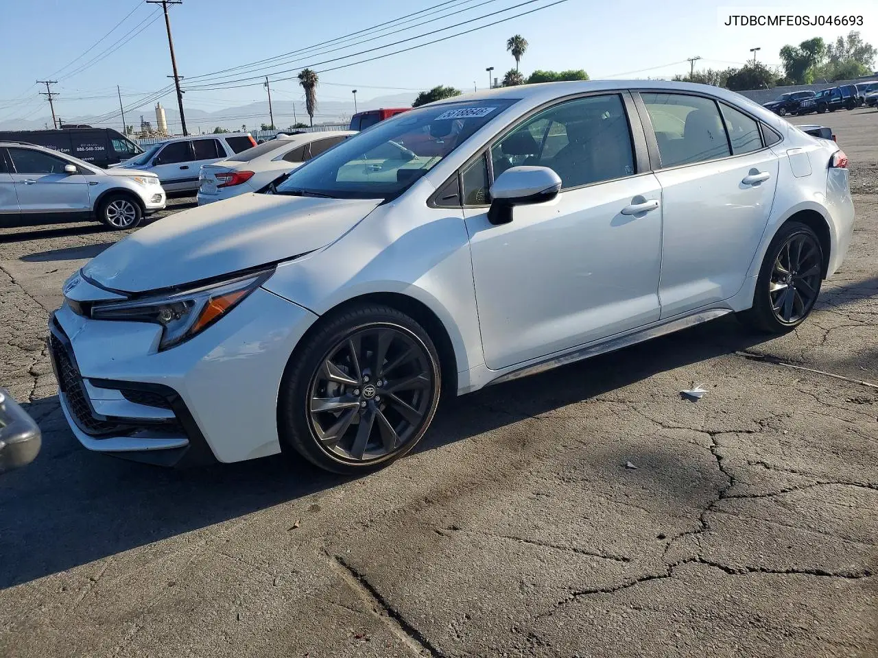 Auction sale of the 2025 Toyota Corolla , vin: JTDBCMFE0SJ046693, lot number: 56188646
