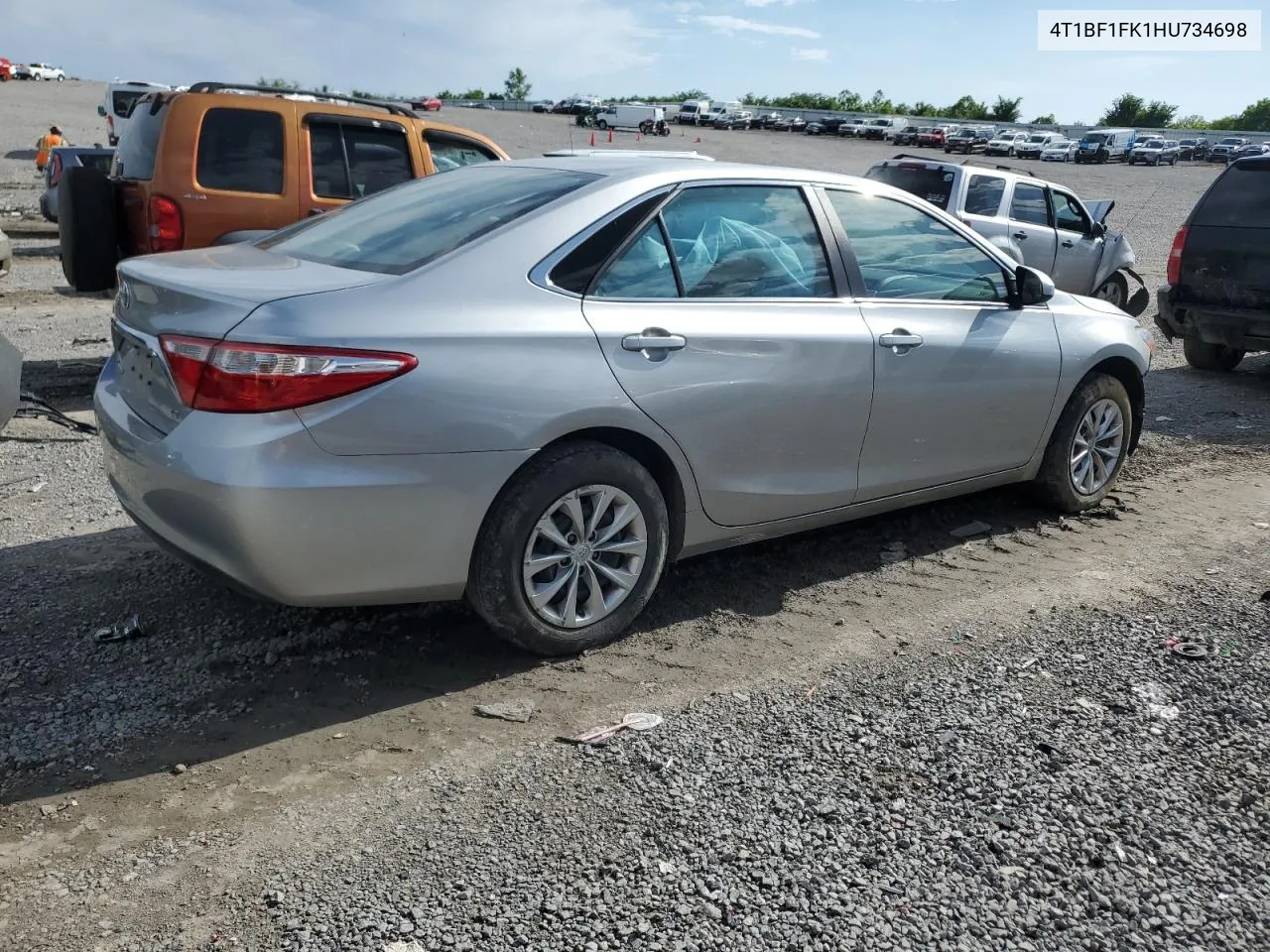 Auction sale of the 2017 Toyota Camry , vin: 4T1BF1FK1HU734698, lot number: 55996244