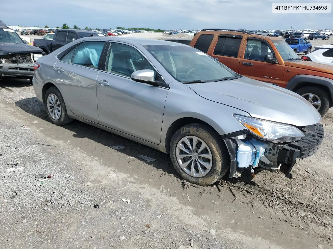 Auction sale of the 2017 Toyota Camry , vin: 4T1BF1FK1HU734698, lot number: 55996244