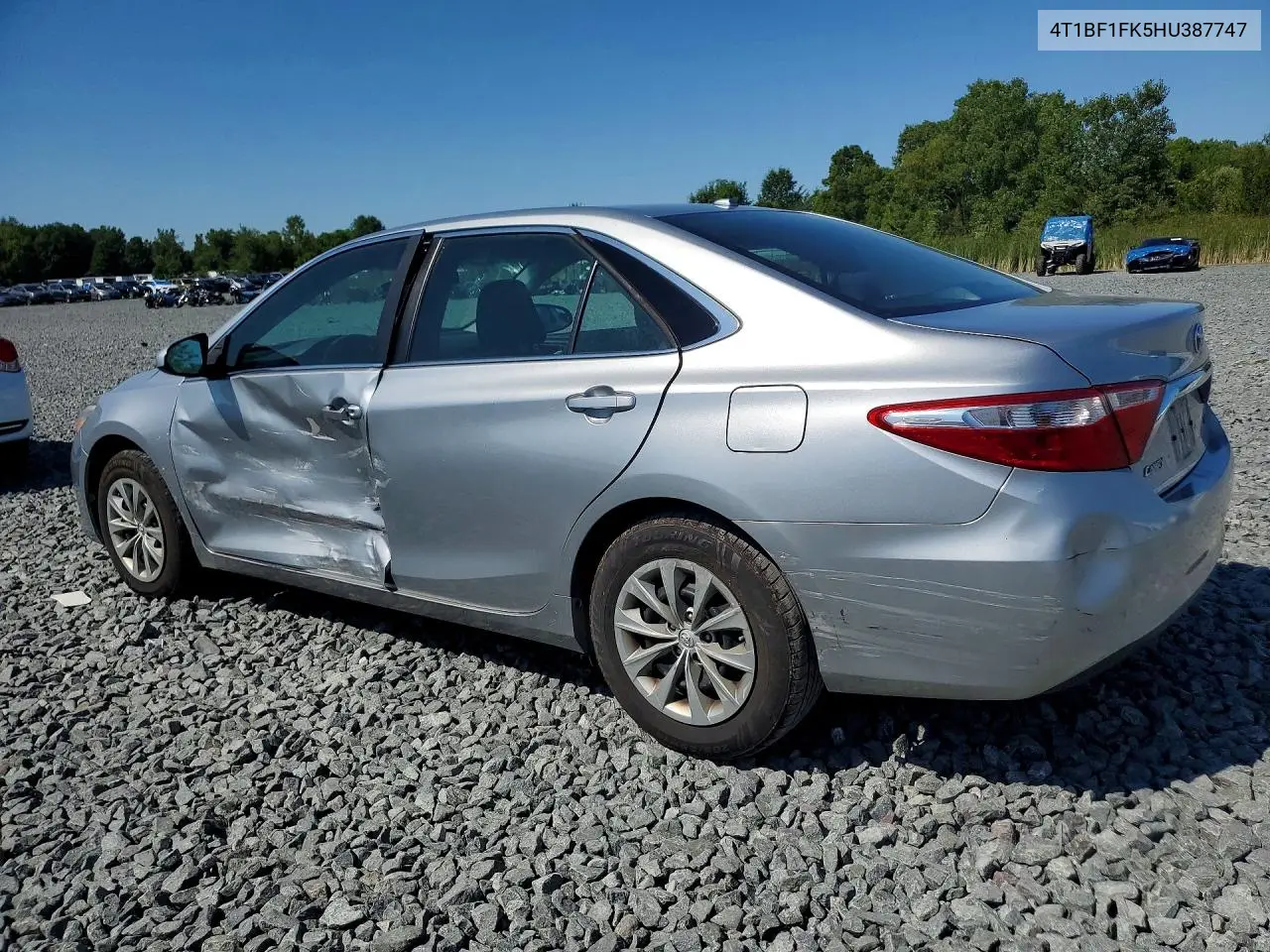Auction sale of the 2017 Toyota Camry , vin: 4T1BF1FK5HU387747, lot number: 63954836