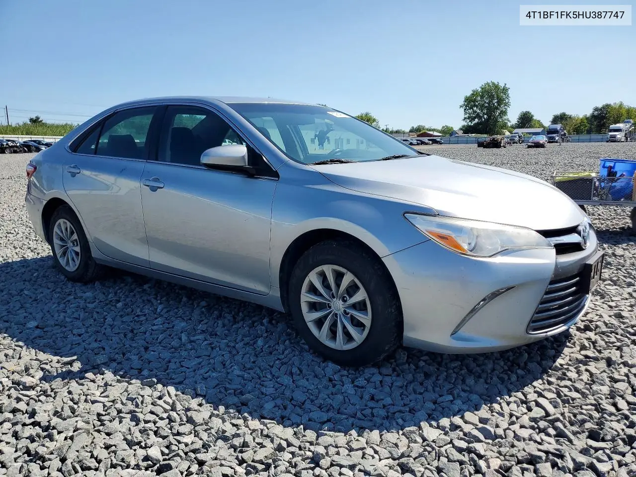 Auction sale of the 2017 Toyota Camry , vin: 4T1BF1FK5HU387747, lot number: 63954836