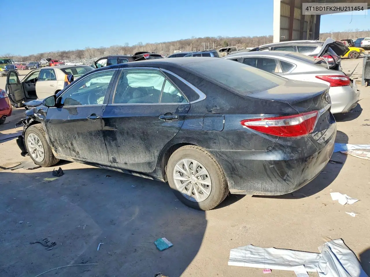 Auction sale of the 2017 Toyota Camry , vin: 4T1BD1FK2HU211454, lot number: 99816525