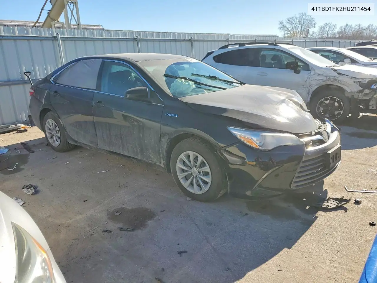 Auction sale of the 2017 Toyota Camry , vin: 4T1BD1FK2HU211454, lot number: 99816525
