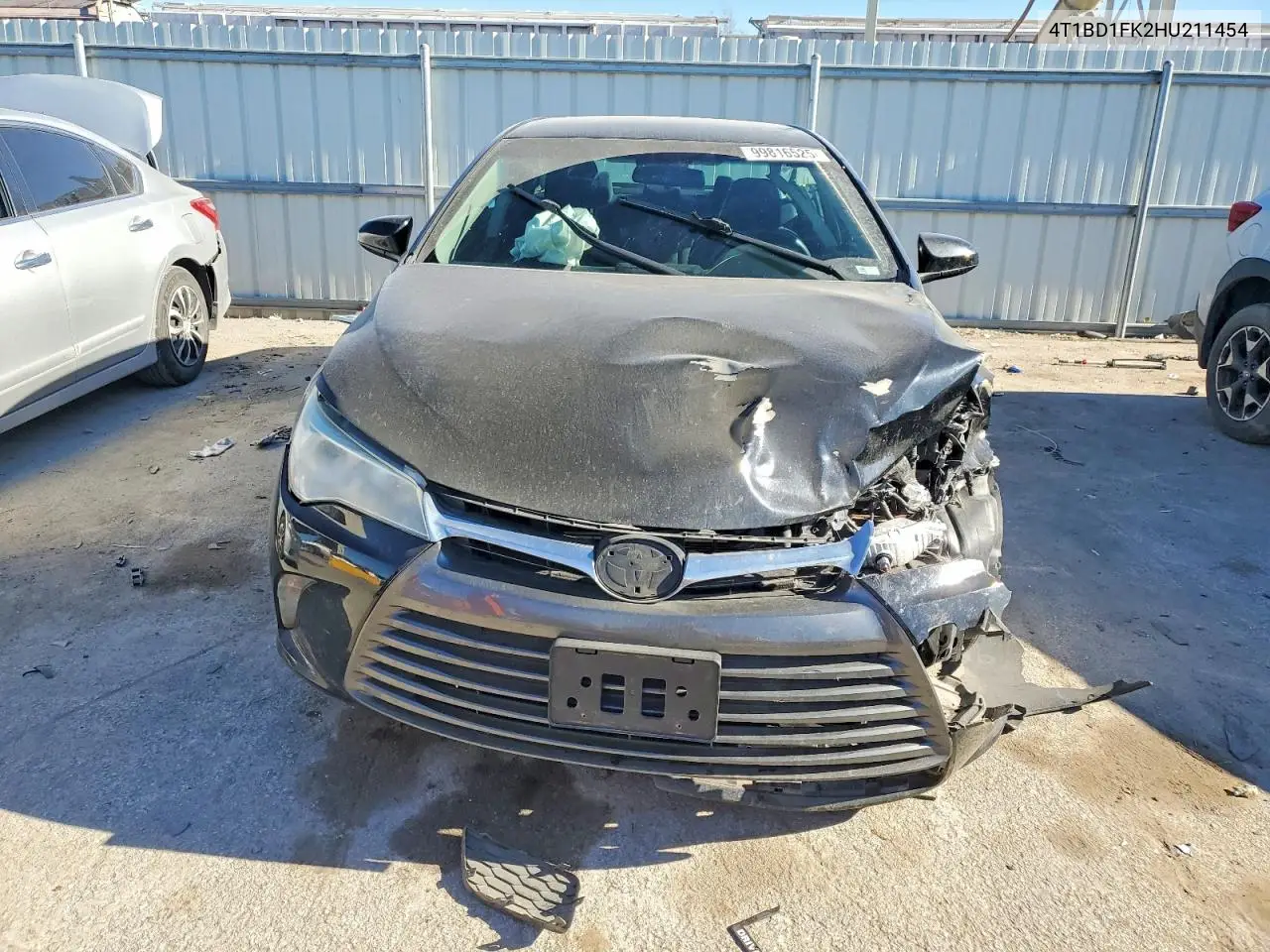 Auction sale of the 2017 Toyota Camry , vin: 4T1BD1FK2HU211454, lot number: 99816525