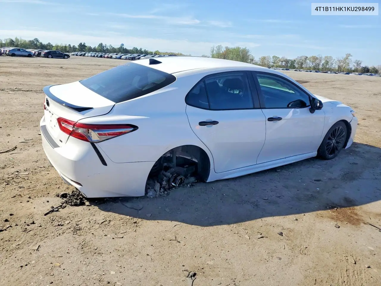 Auction sale of the 2019 Toyota Camry , vin: 4T1B11HK1KU298499, lot number: 49076846