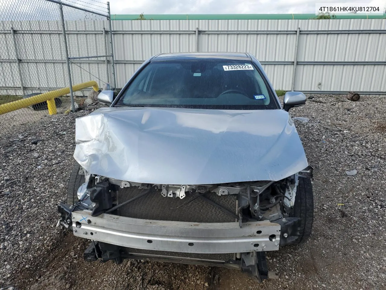 Auction sale of the 2019 Toyota Camry , vin: 4T1B61HK4KU812704, lot number: 73328223