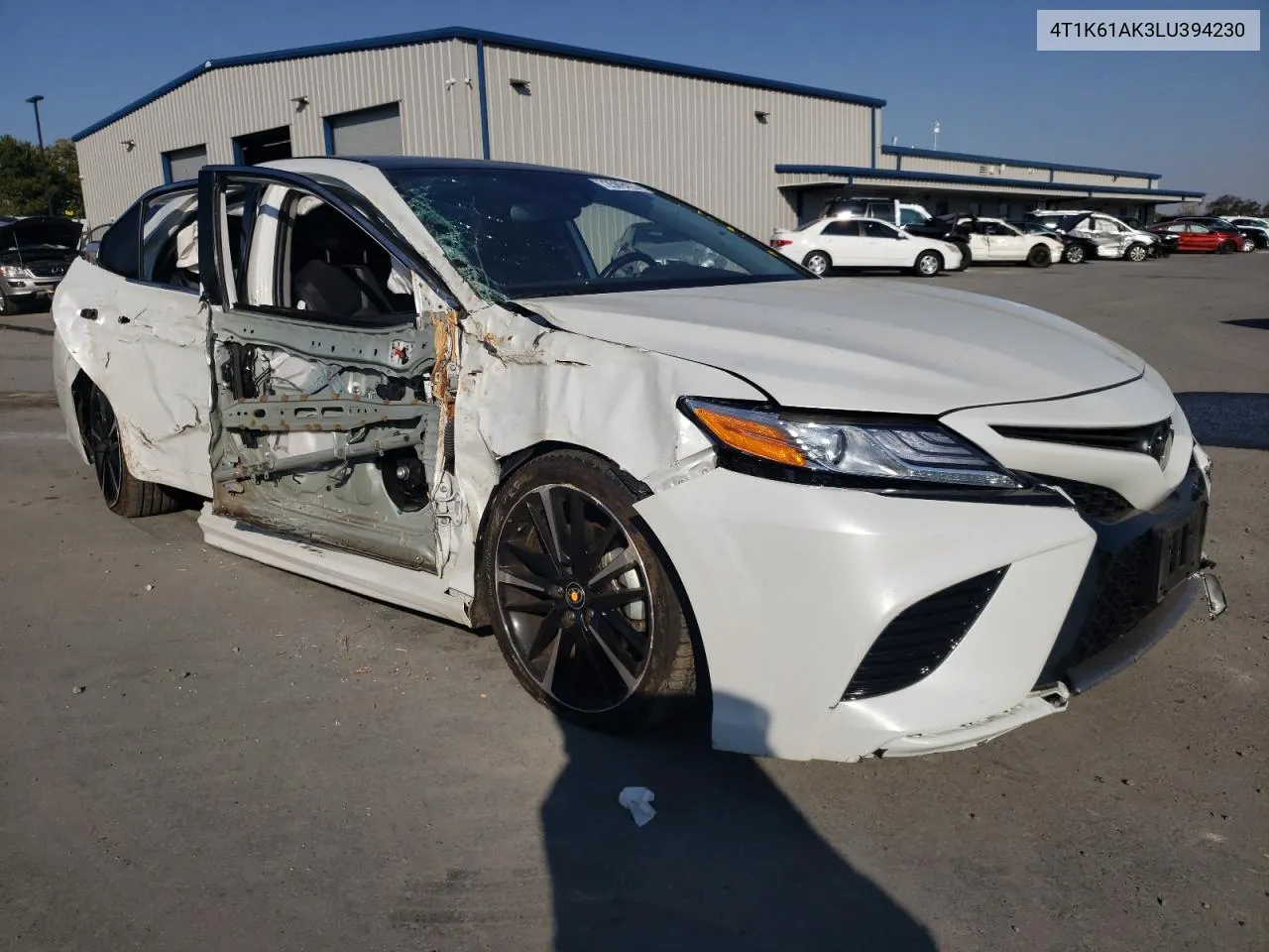 Auction sale of the 2020 Toyota Camry , vin: 4T1K61AK3LU394230, lot number: 72509423