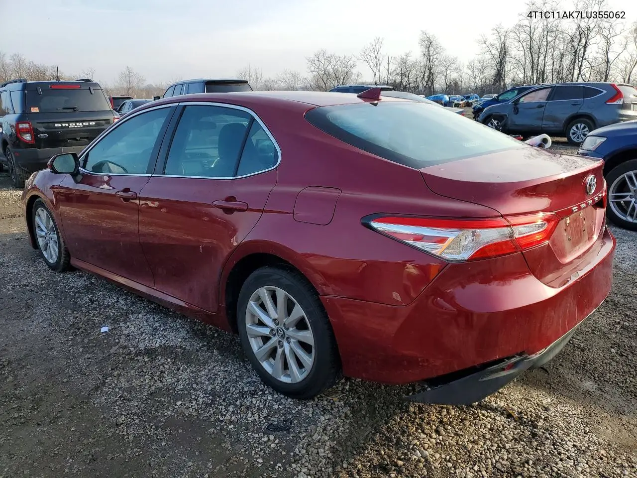 Auction sale of the 2020 Toyota Camry , vin: 4T1C11AK7LU355062, lot number: 77704415