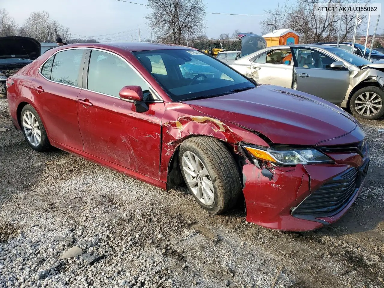 Auction sale of the 2020 Toyota Camry , vin: 4T1C11AK7LU355062, lot number: 77704415