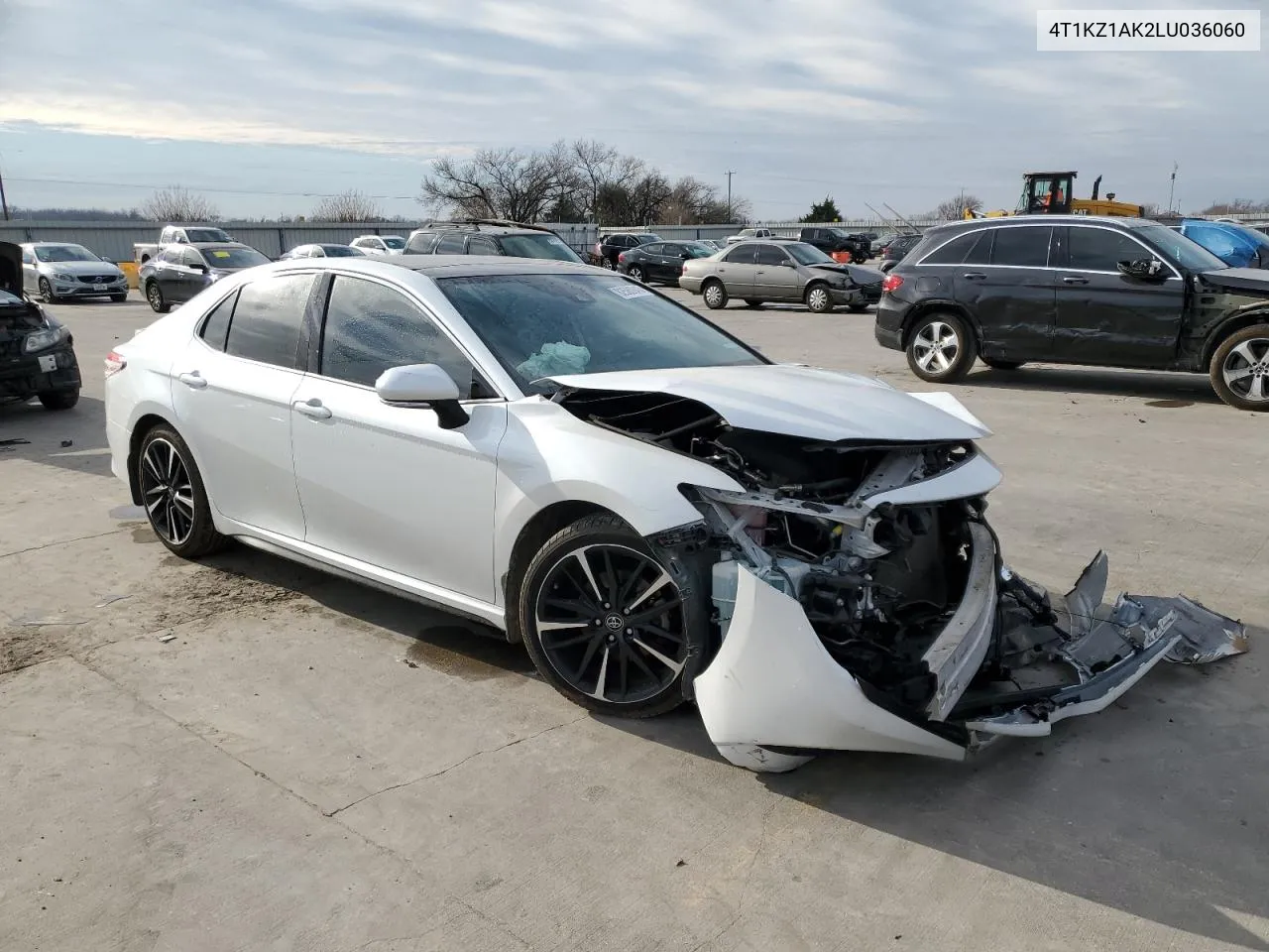 Auction sale of the 2020 Toyota Camry , vin: 4T1KZ1AK2LU036060, lot number: 82580943
