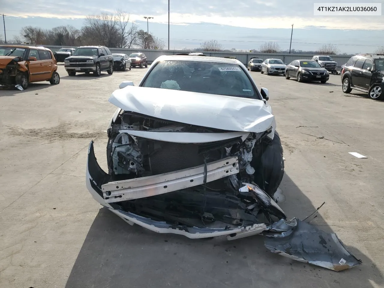 Auction sale of the 2020 Toyota Camry , vin: 4T1KZ1AK2LU036060, lot number: 82580943