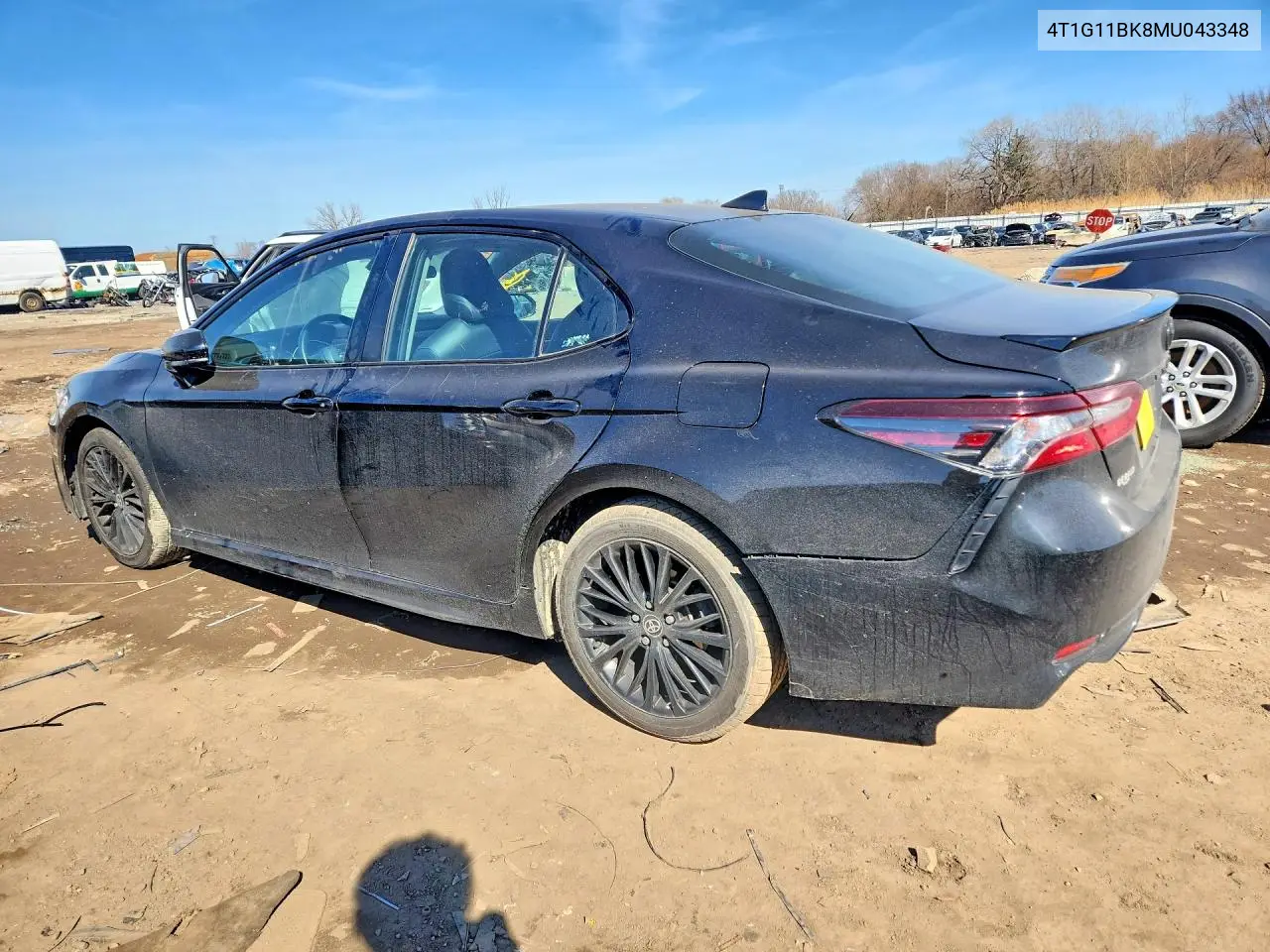 Auction sale of the 2021 Toyota Camry , vin: 4T1G11BK8MU043348, lot number: 47005656