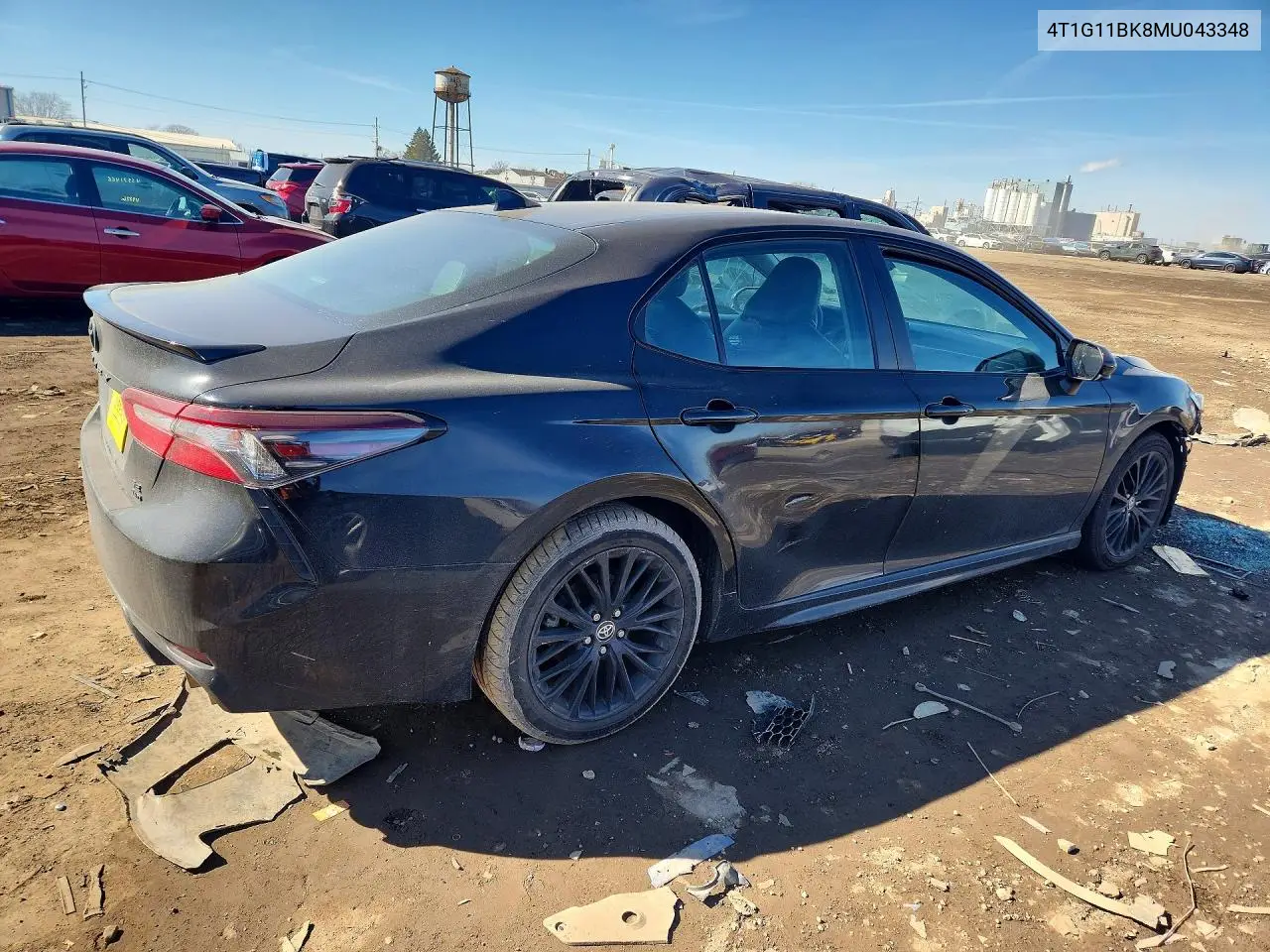 Auction sale of the 2021 Toyota Camry , vin: 4T1G11BK8MU043348, lot number: 47005656