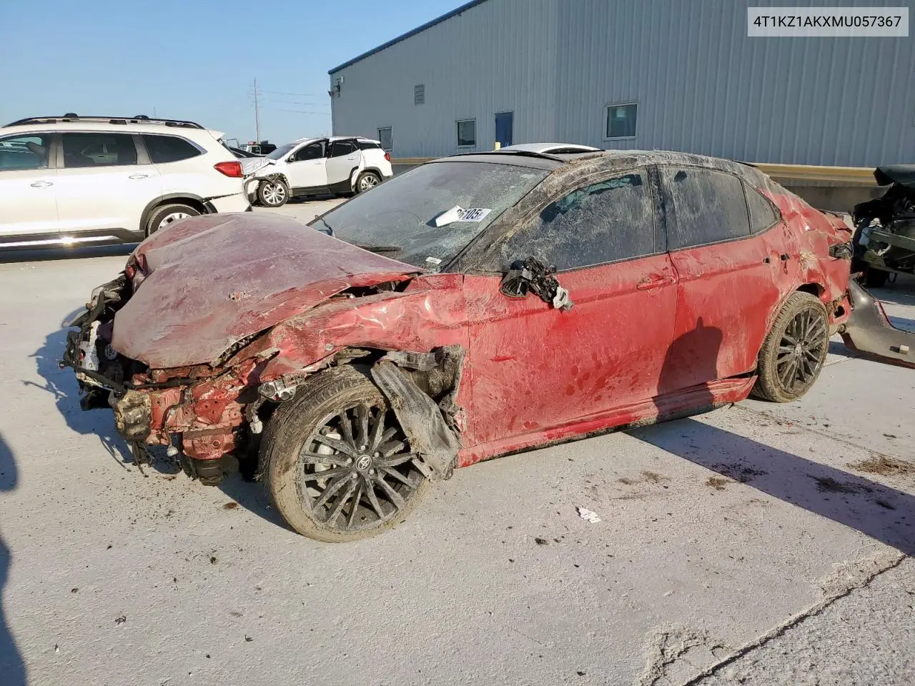 Auction sale of the 2021 Toyota Camry , vin: 4T1KZ1AKXMU057367, lot number: 52986105