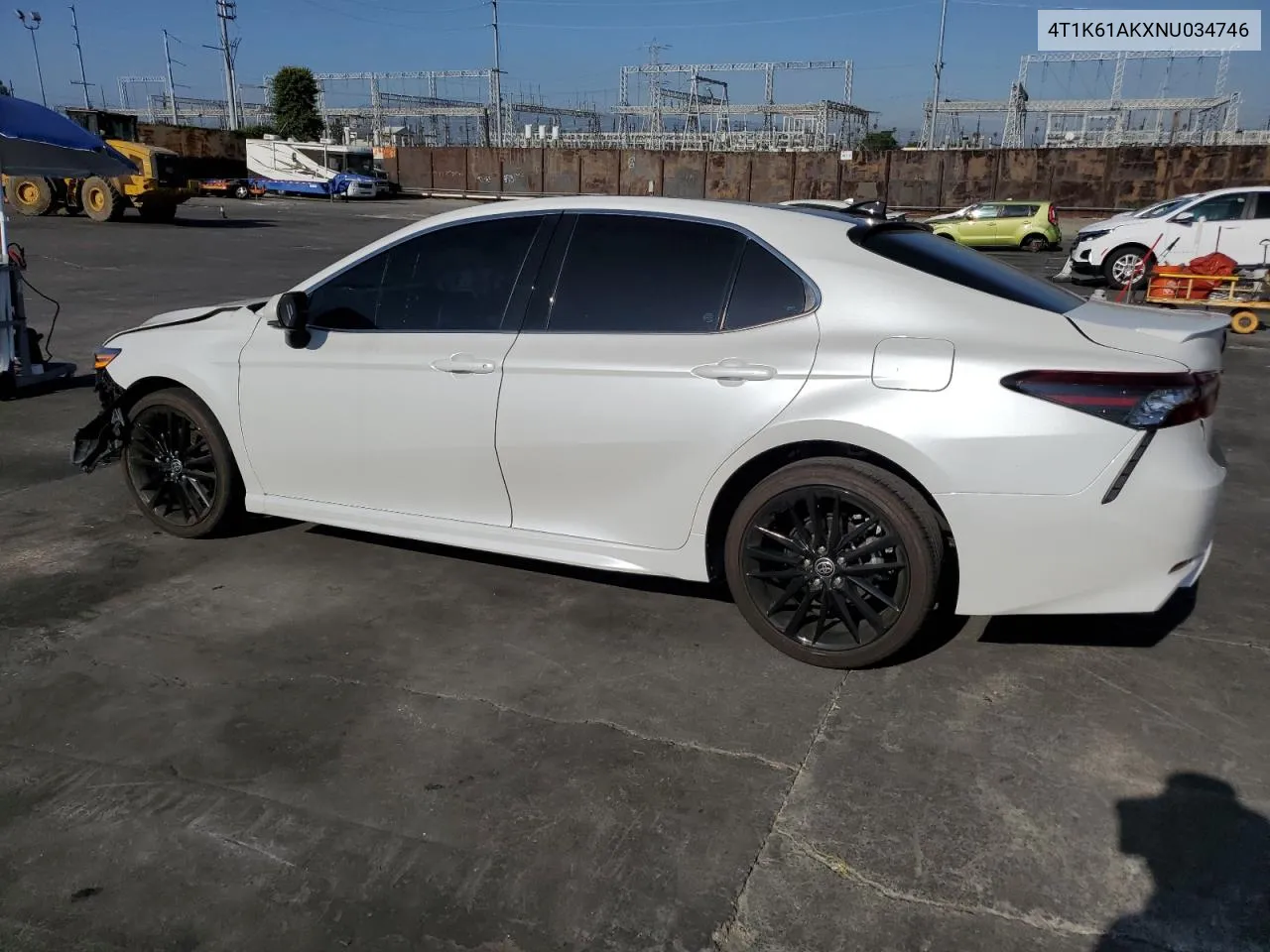Auction sale of the 2022 Toyota Camry , vin: 4T1K61AKXNU034746, lot number: 67392764