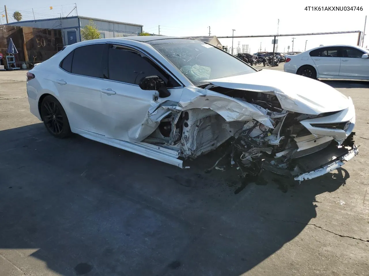 Auction sale of the 2022 Toyota Camry , vin: 4T1K61AKXNU034746, lot number: 67392764