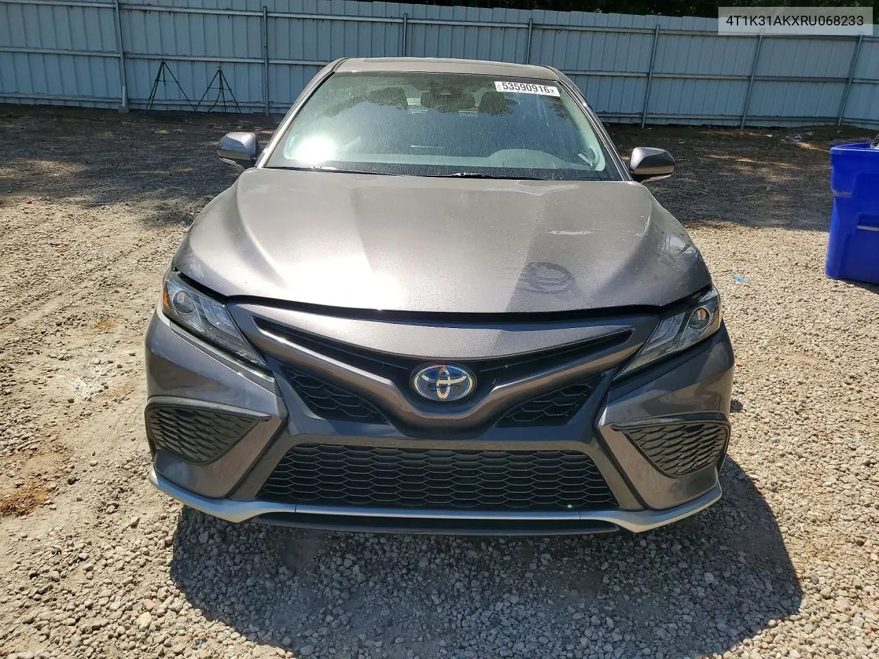 Auction sale of the 2024 Toyota Camry , vin: 4T1K31AKXRU068233, lot number: 53590916