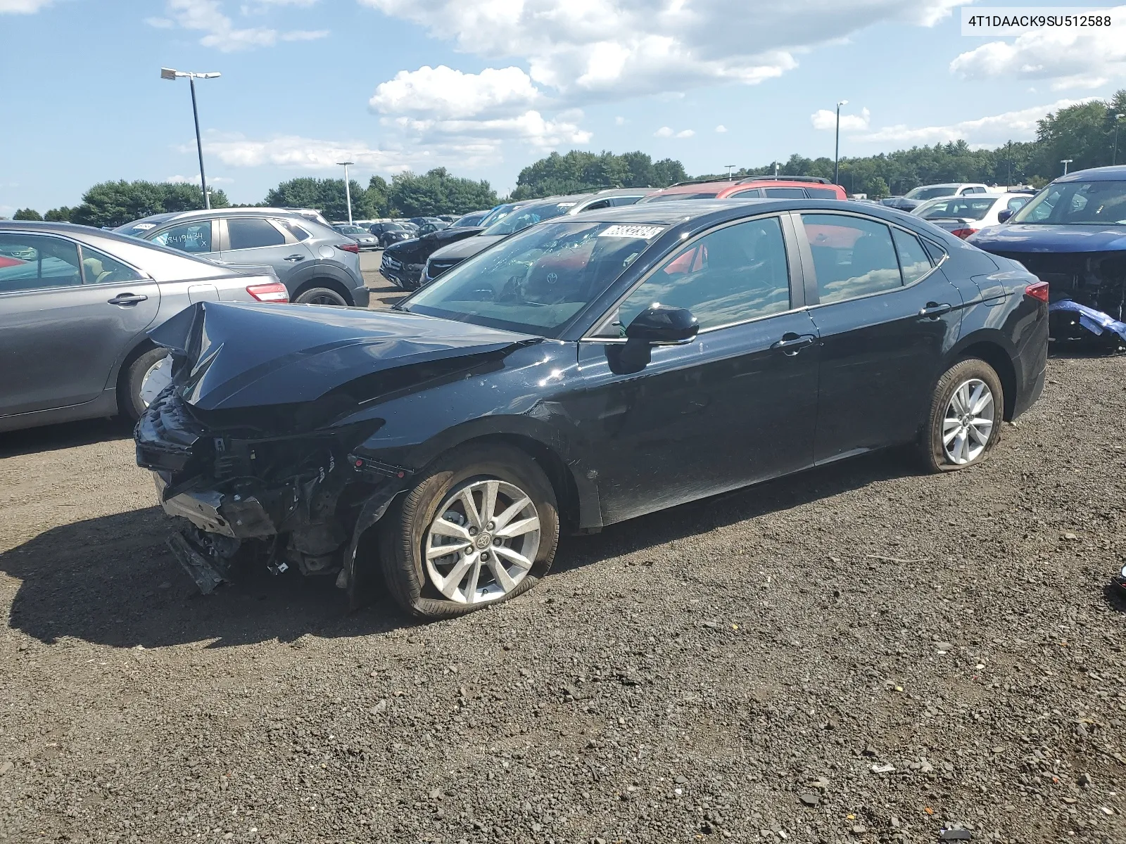 Auction sale of the 2025 Toyota Camry , vin: 4T1DAACK9SU512588, lot number: 68832384