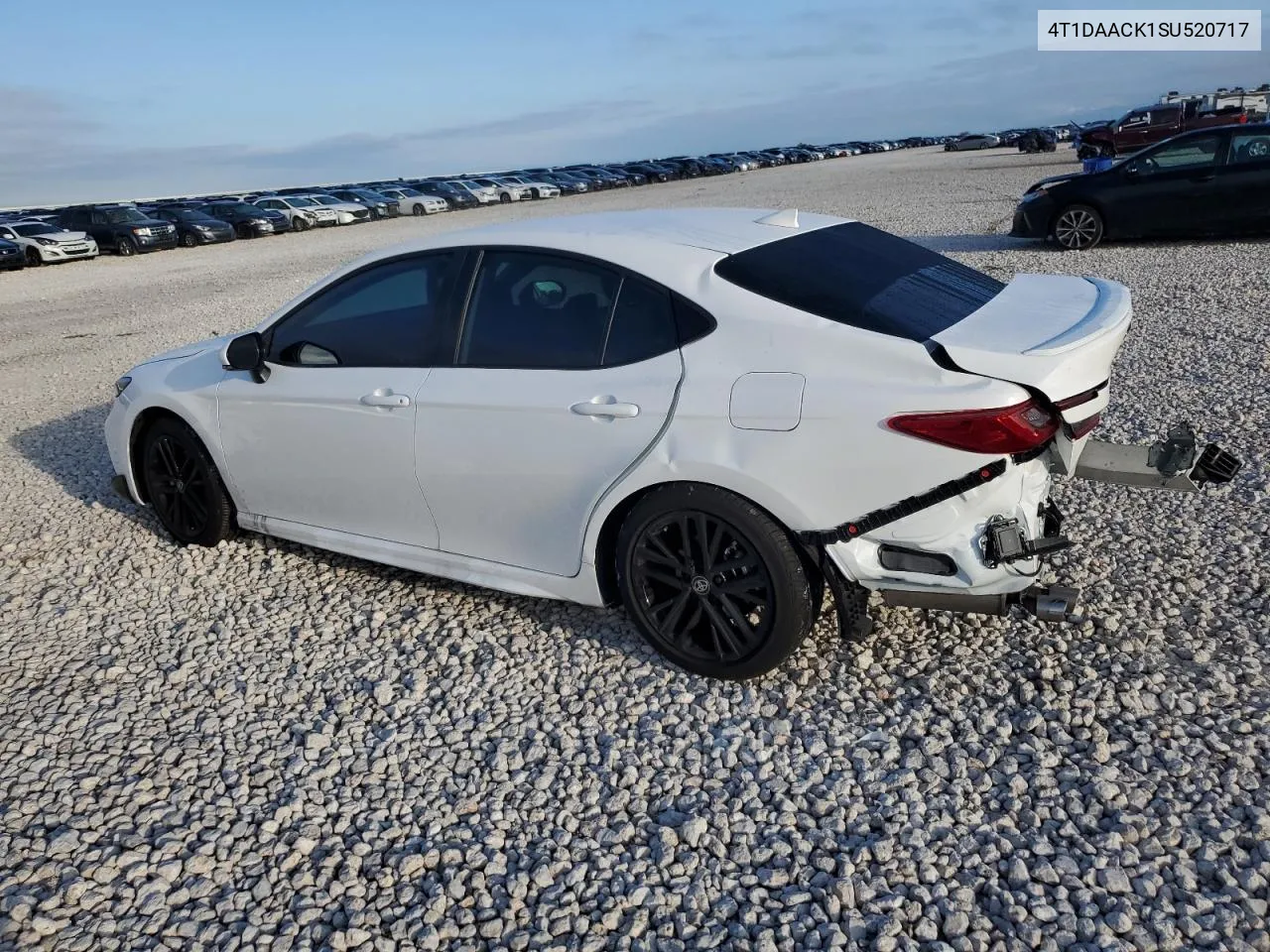 Auction sale of the 2025 Toyota Camry , vin: 4T1DAACK1SU520717, lot number: 71269854