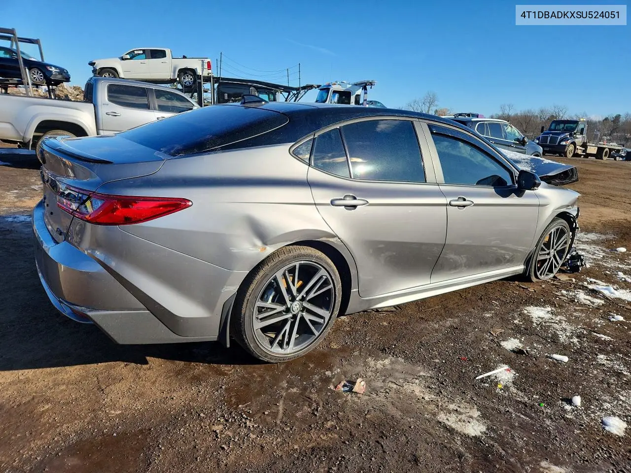 Auction sale of the 2025 Toyota Camry , vin: 4T1DBADKXSU524051, lot number: 75839985