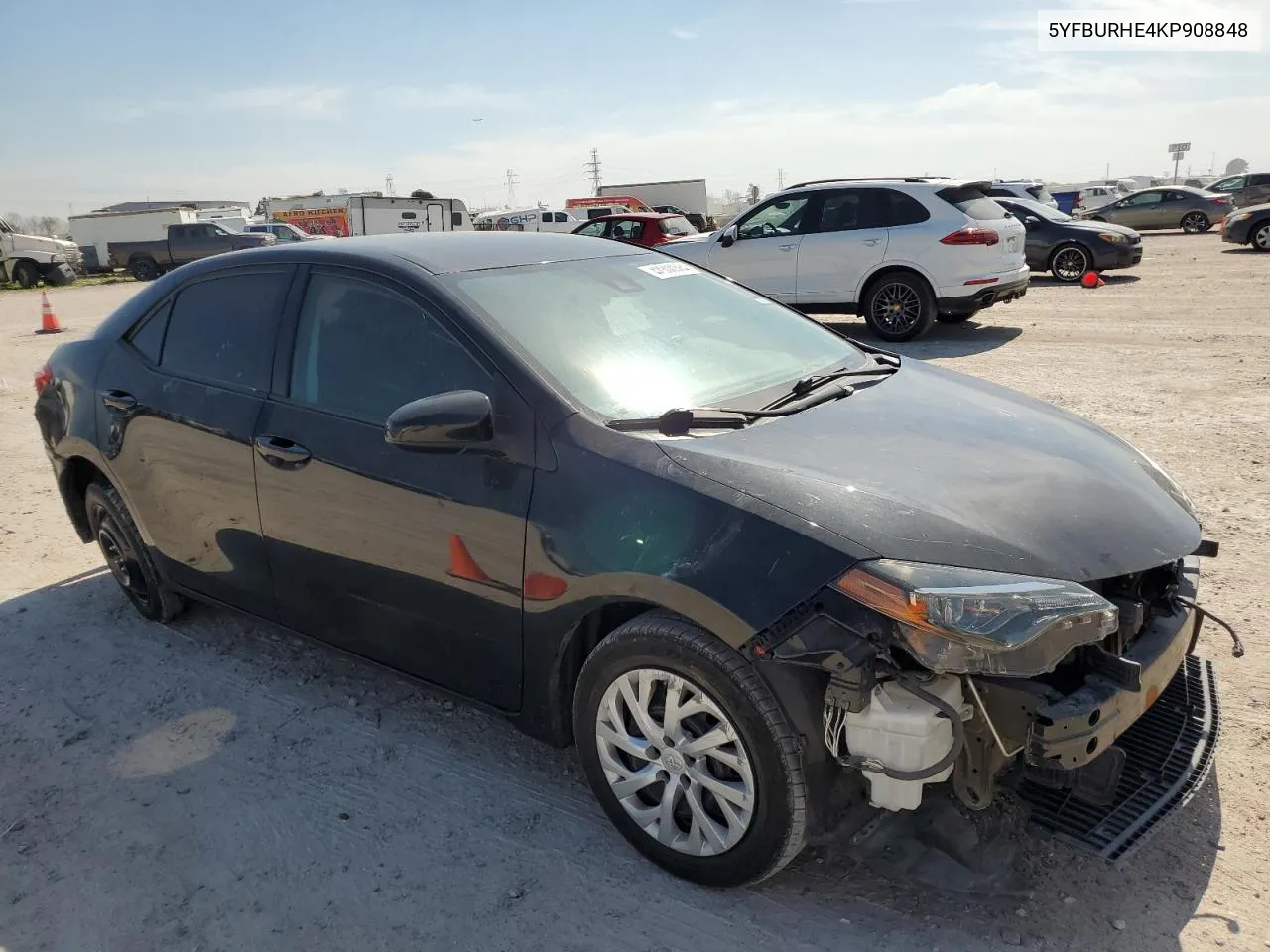 Auction sale of the 2019 Toyota Corolla , vin: 5YFBURHE4KP908848, lot number: 42300384