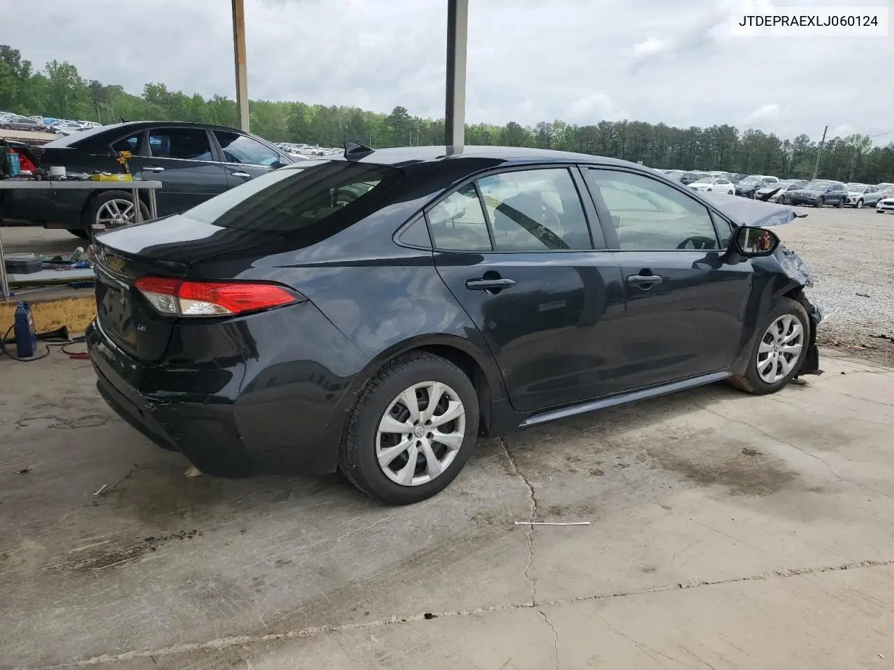 Auction sale of the 2020 Toyota Corolla , vin: JTDEPRAEXLJ060124, lot number: 53734005