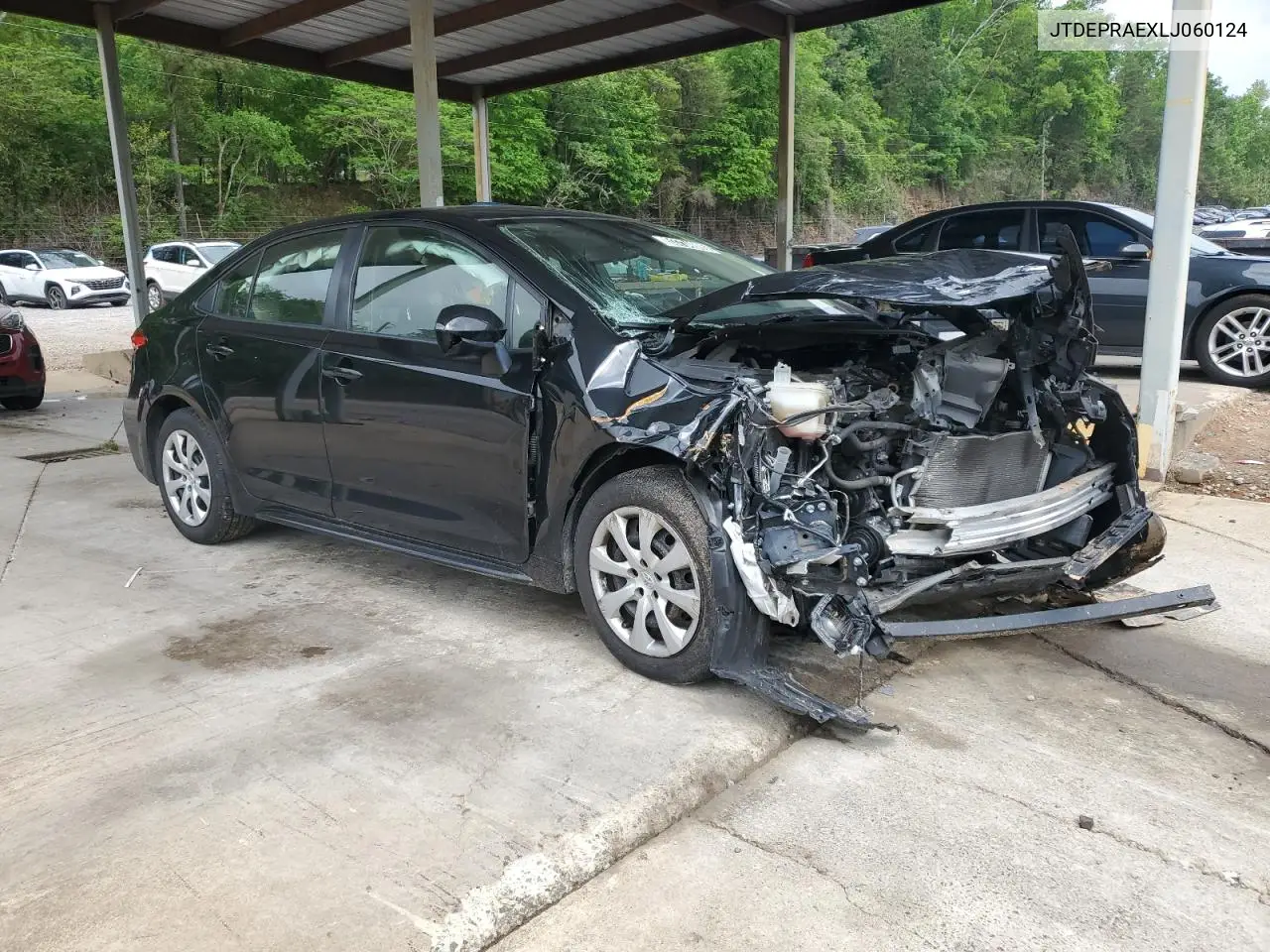 Auction sale of the 2020 Toyota Corolla , vin: JTDEPRAEXLJ060124, lot number: 53734005