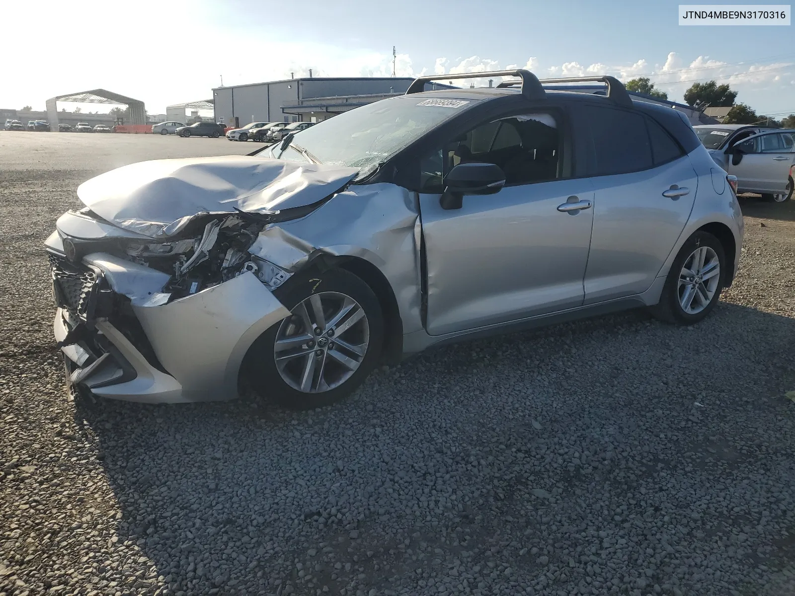 Auction sale of the 2022 Toyota Corolla , vin: JTND4MBE9N3170316, lot number: 68669394