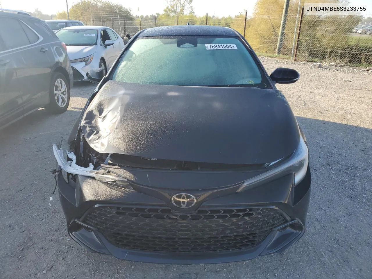 Auction sale of the 2025 Toyota Corolla , vin: JTND4MBE6S3233755, lot number: 76941504