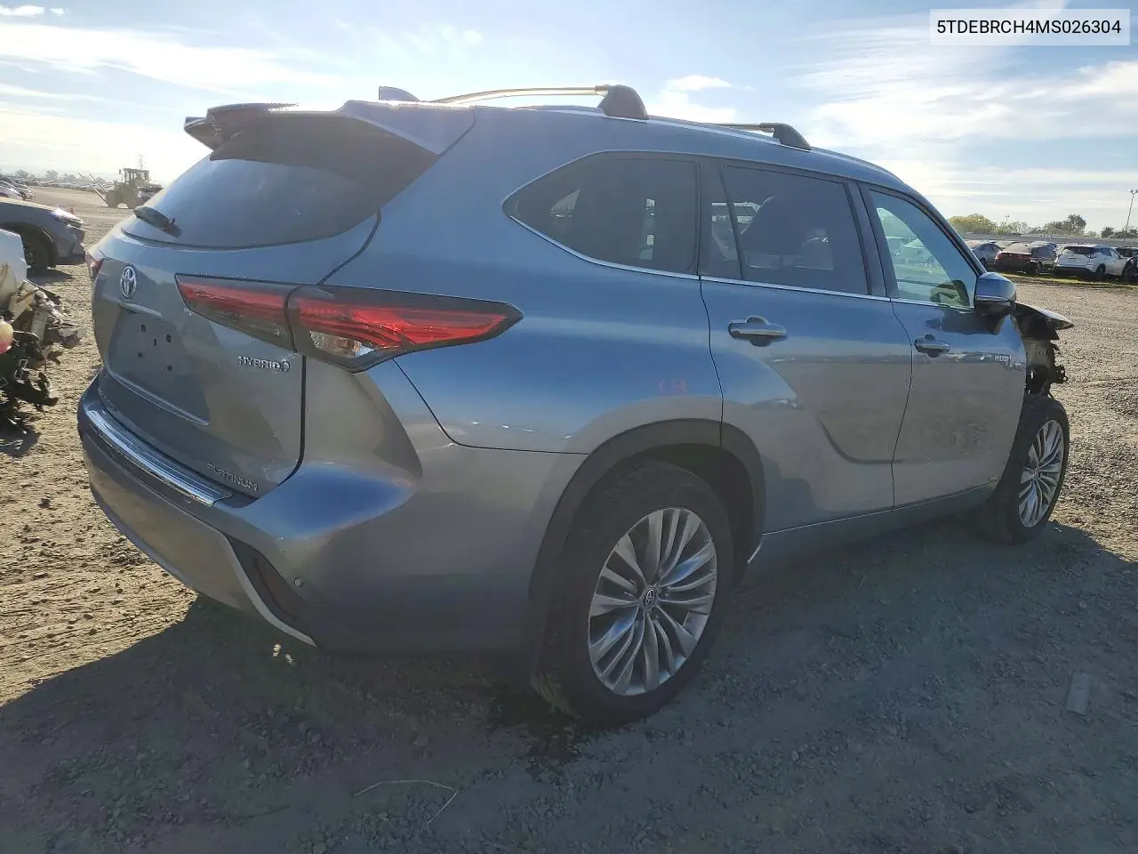 Auction sale of the 2021 Toyota Highlander , vin: 5TDEBRCH4MS026304, lot number: 41667446