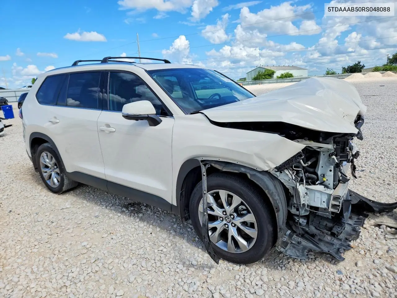 Auction sale of the 2024 Toyota Highlander , vin: 5TDAAAB50RS048088, lot number: 57347606