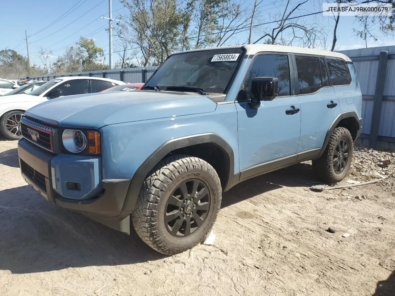 Auction sale of the 2024 Toyota Land Cruiser , vin: JTEABFAJ9RK000679, lot number: 75658834