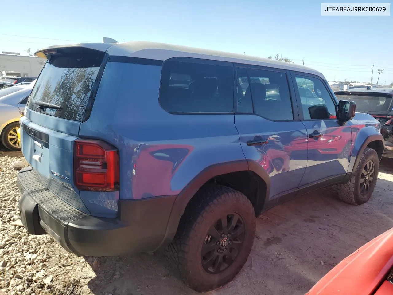Auction sale of the 2024 Toyota Land Cruiser , vin: JTEABFAJ9RK000679, lot number: 75658834