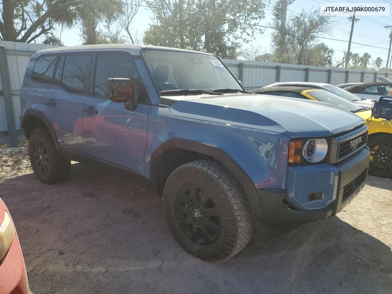 Auction sale of the 2024 Toyota Land Cruiser , vin: JTEABFAJ9RK000679, lot number: 75658834