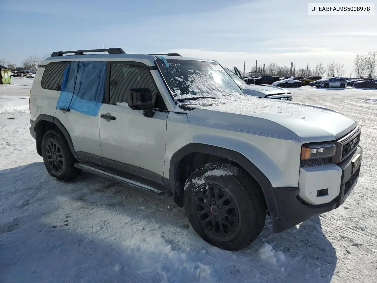 Auction sale of the 2025 Toyota Land Cruiser , vin: JTEABFAJ9S5008978, lot number: 45284305