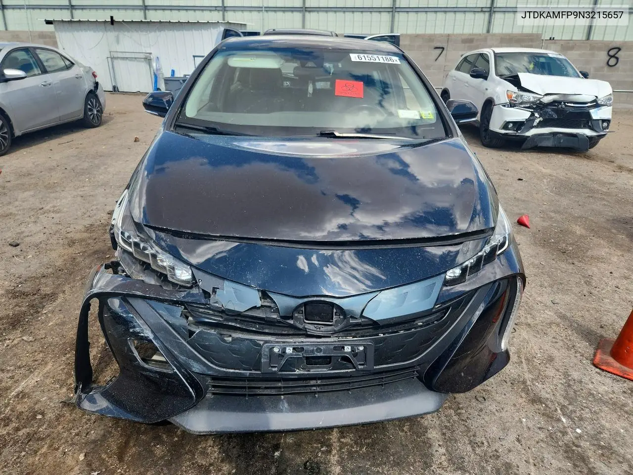 Auction sale of the 2022 Toyota Prius , vin: JTDKAMFP9N3215657, lot number: 61551186
