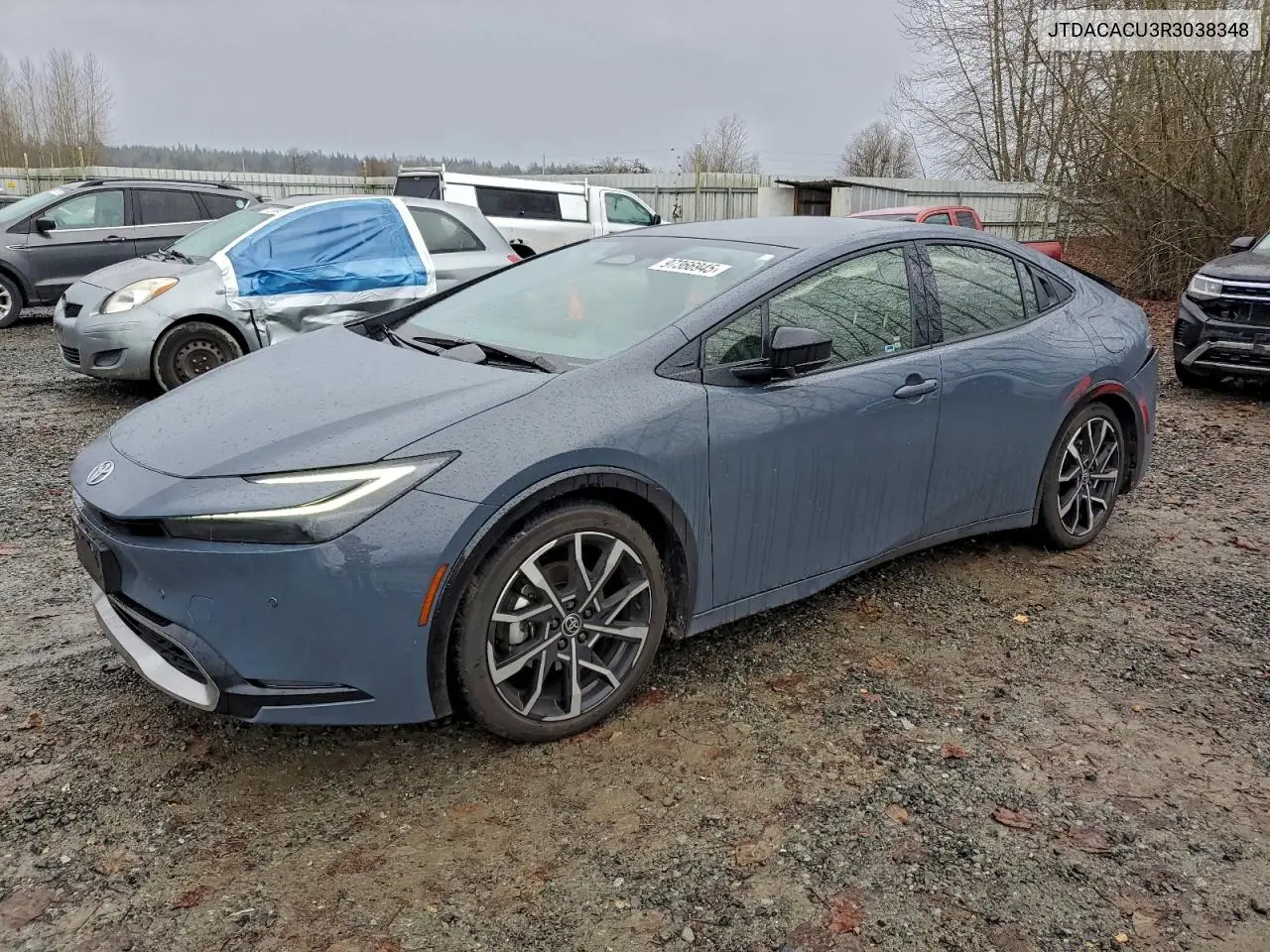 Auction sale of the 2024 Toyota Prius , vin: JTDACACU3R3038348, lot number: 97366945