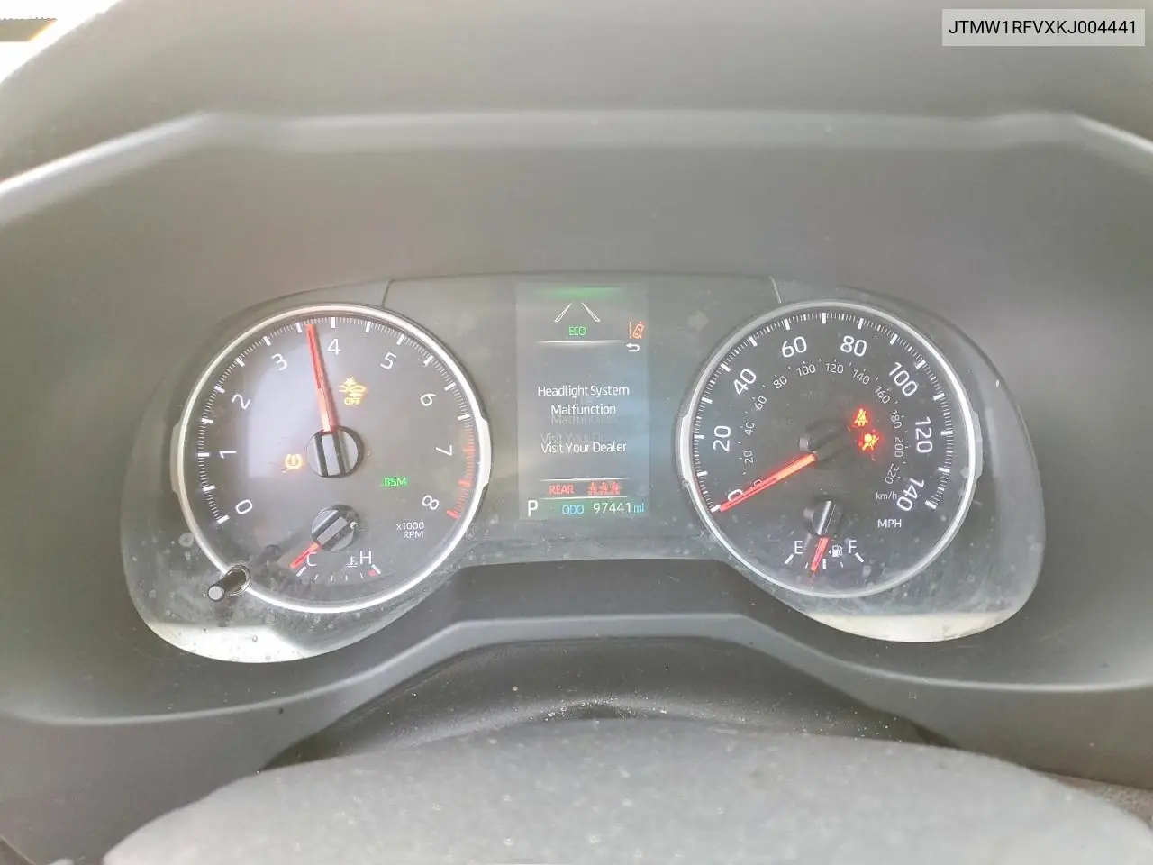 Auction sale of the 2019 Toyota RAV 4 , vin: JTMW1RFVXKJ004441, lot number: 98814635