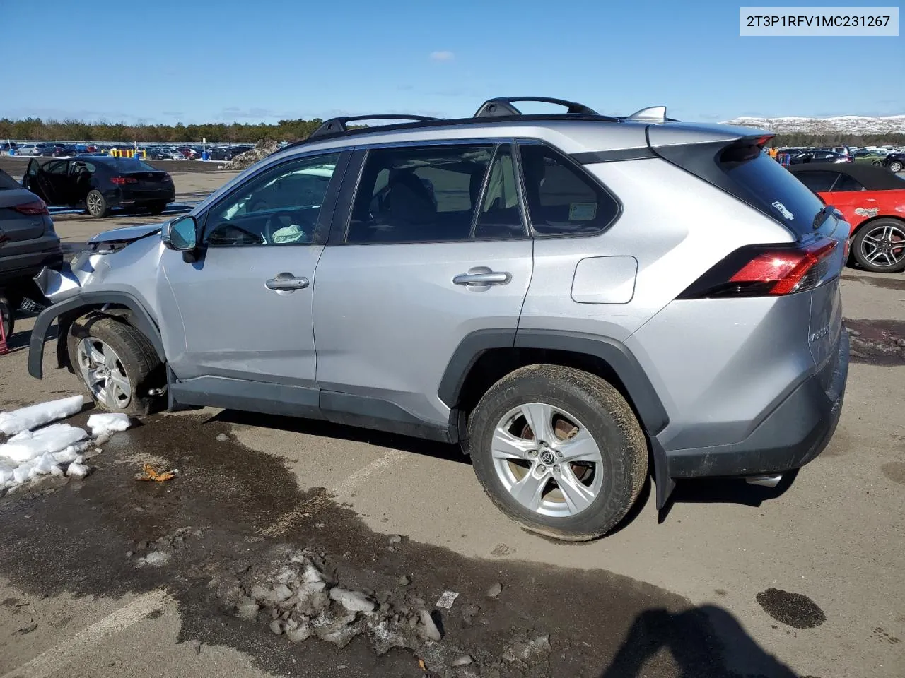 Auction sale of the 2021 Toyota RAV 4 , vin: 2T3P1RFV1MC231267, lot number: 43253384