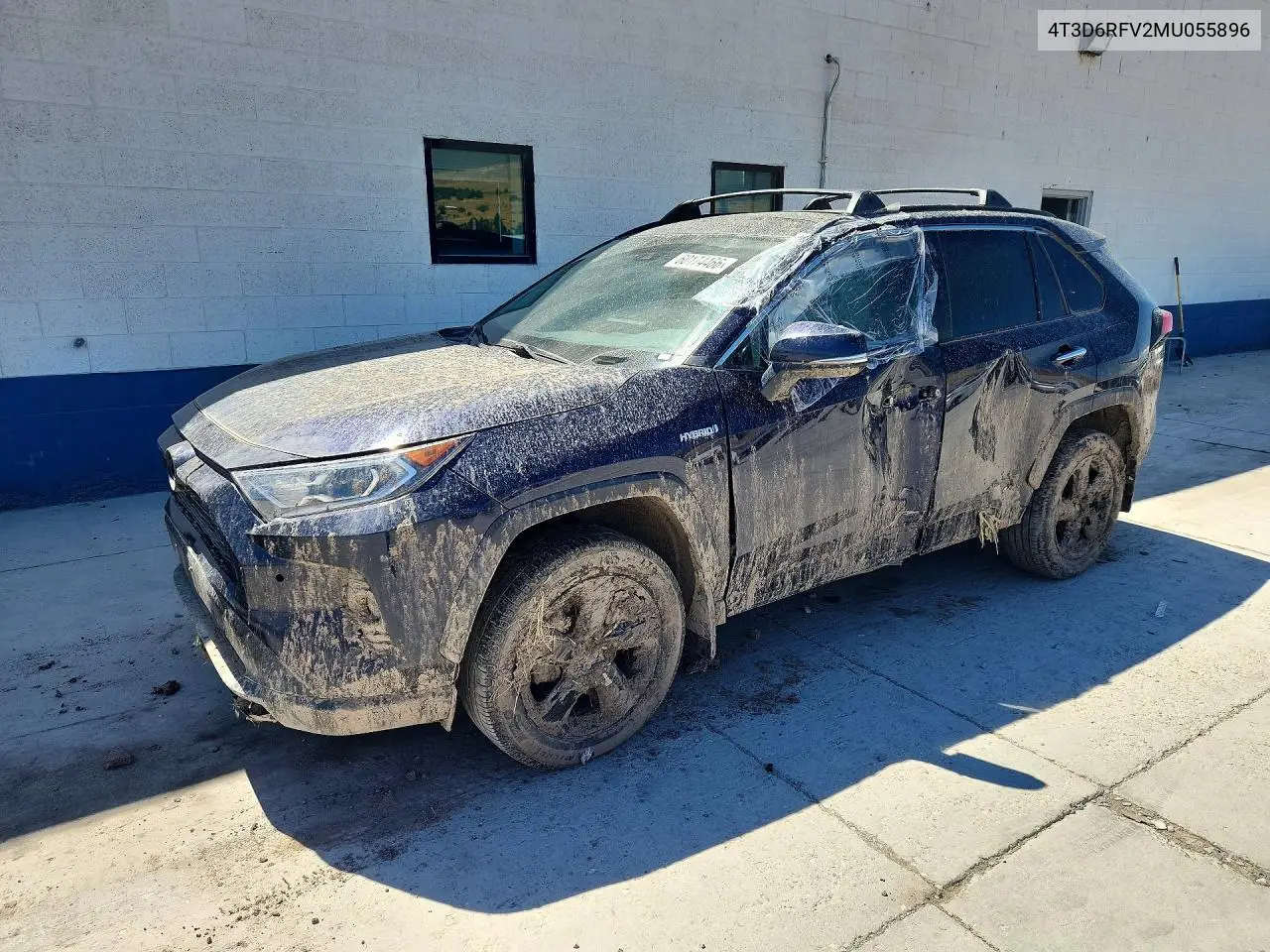 Auction sale of the 2021 Toyota RAV 4 , vin: 4T3D6RFV2MU055896, lot number: 60174466