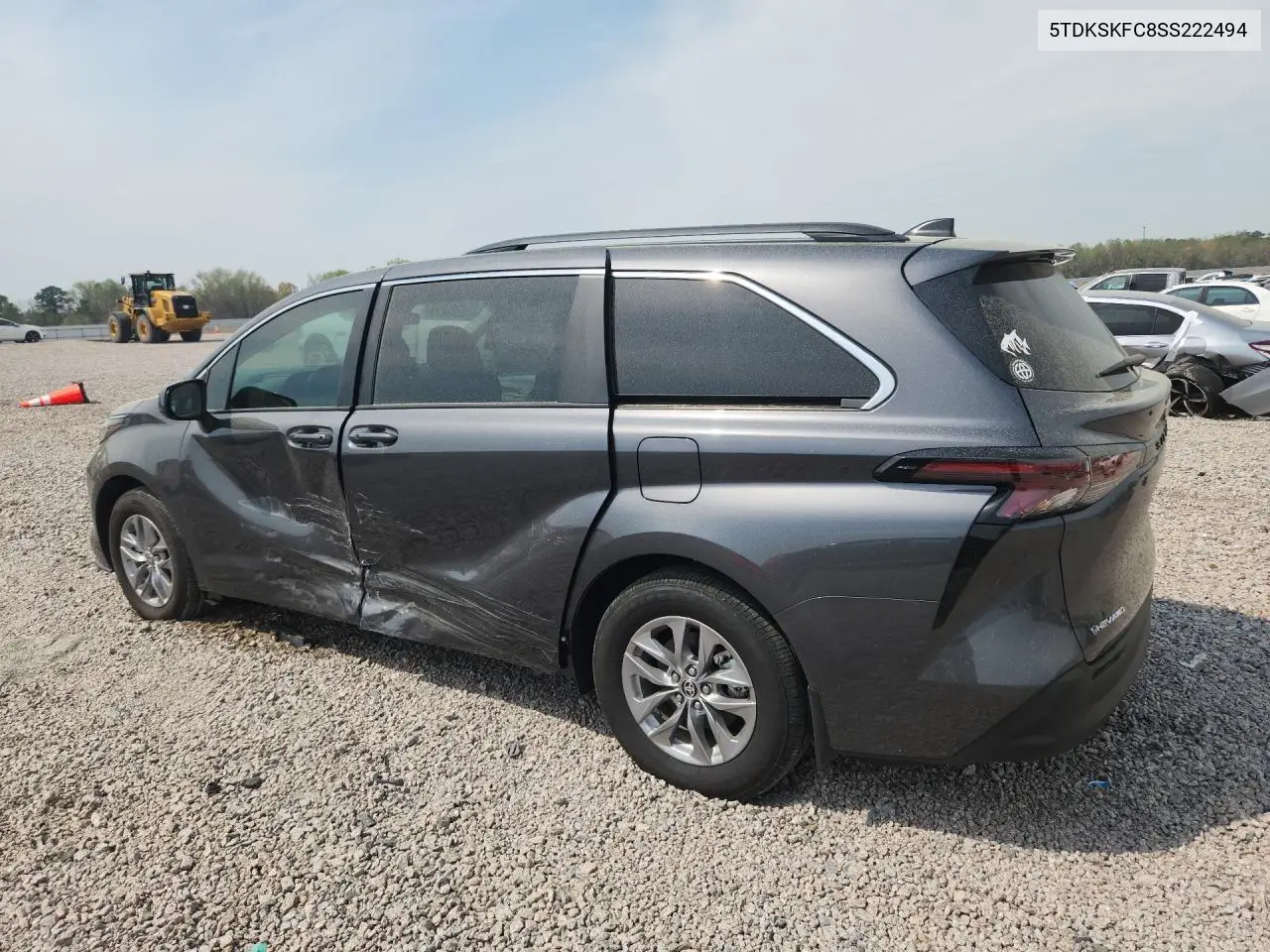 Auction sale of the 2025 Toyota Sienna , vin: 5TDKSKFC8SS222494, lot number: 79340955