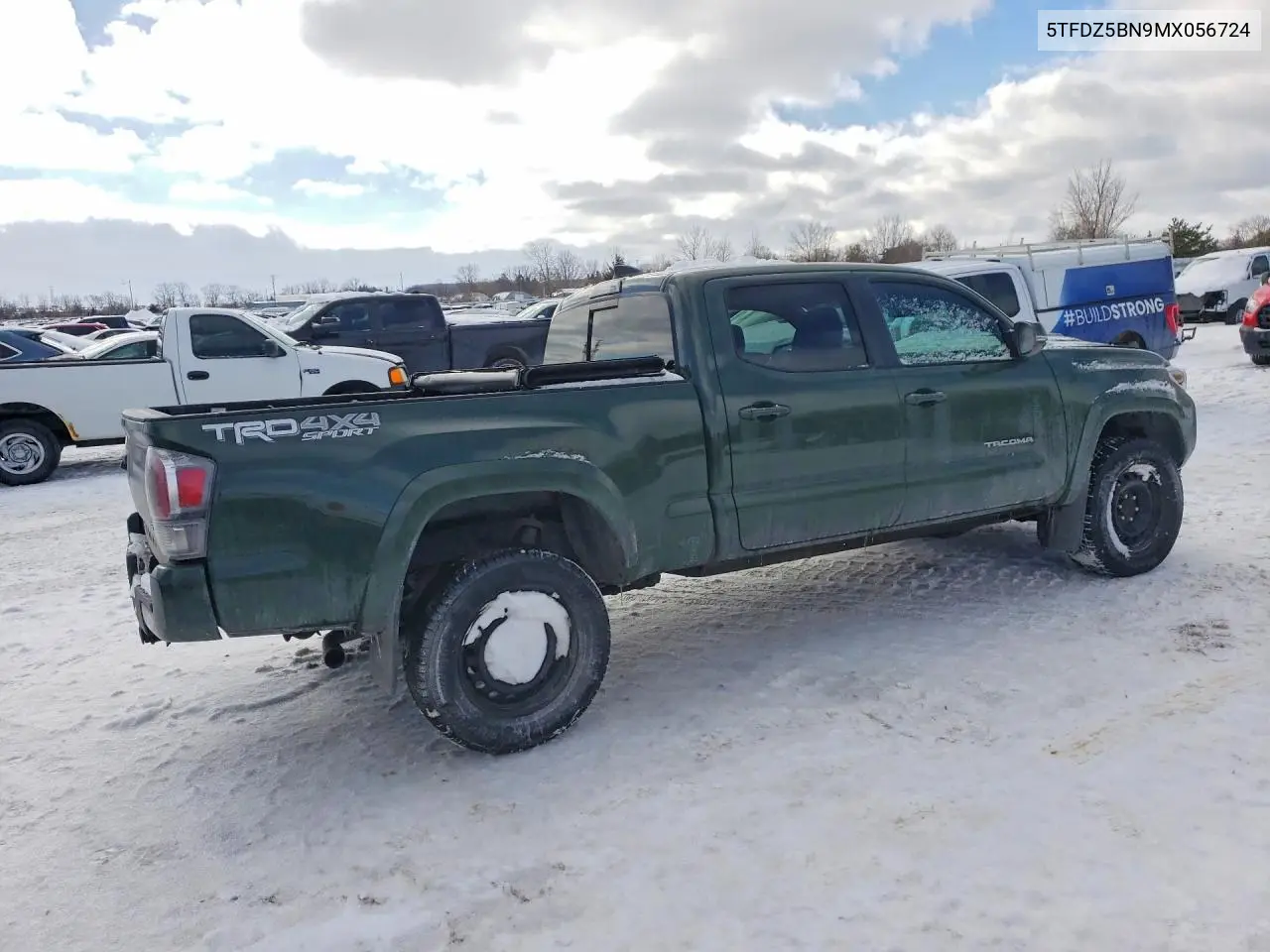 Auction sale of the 2021 Toyota Tacoma , vin: 5TFDZ5BN9MX056724, lot number: 74860585