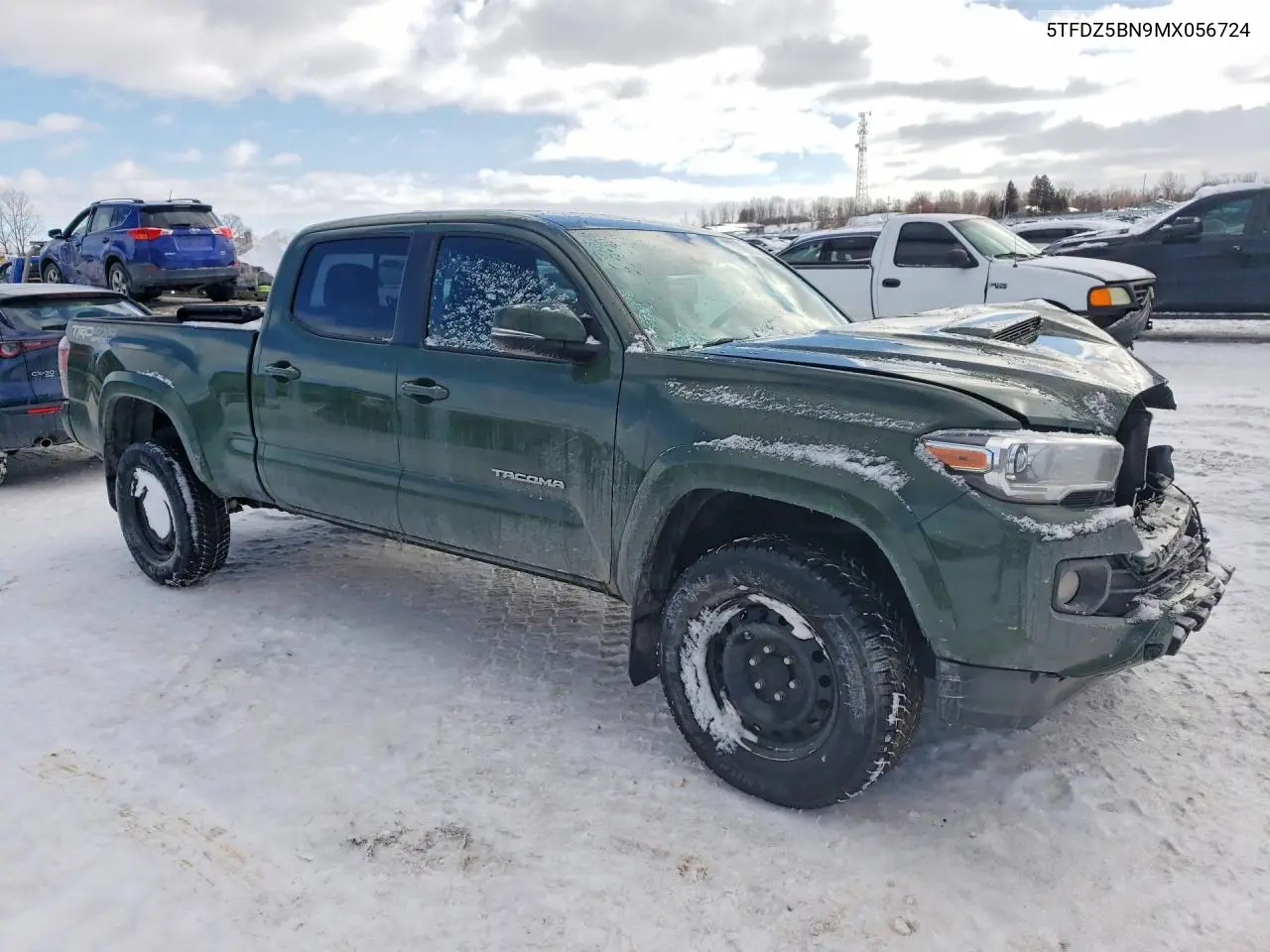 Auction sale of the 2021 Toyota Tacoma , vin: 5TFDZ5BN9MX056724, lot number: 74860585