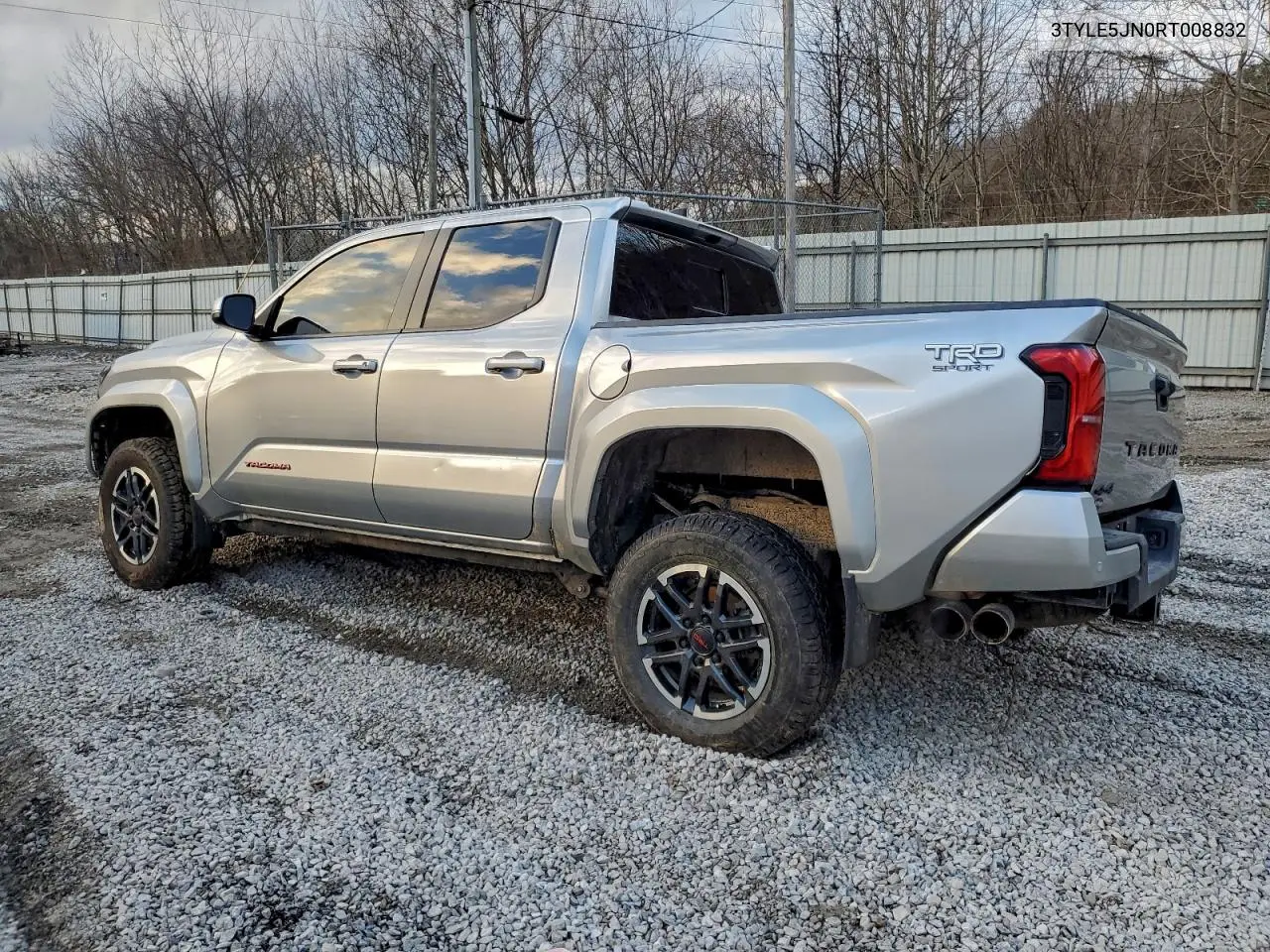 Auction sale of the 2024 Toyota Tacoma , vin: 3TYLE5JN0RT008832, lot number: 98981615