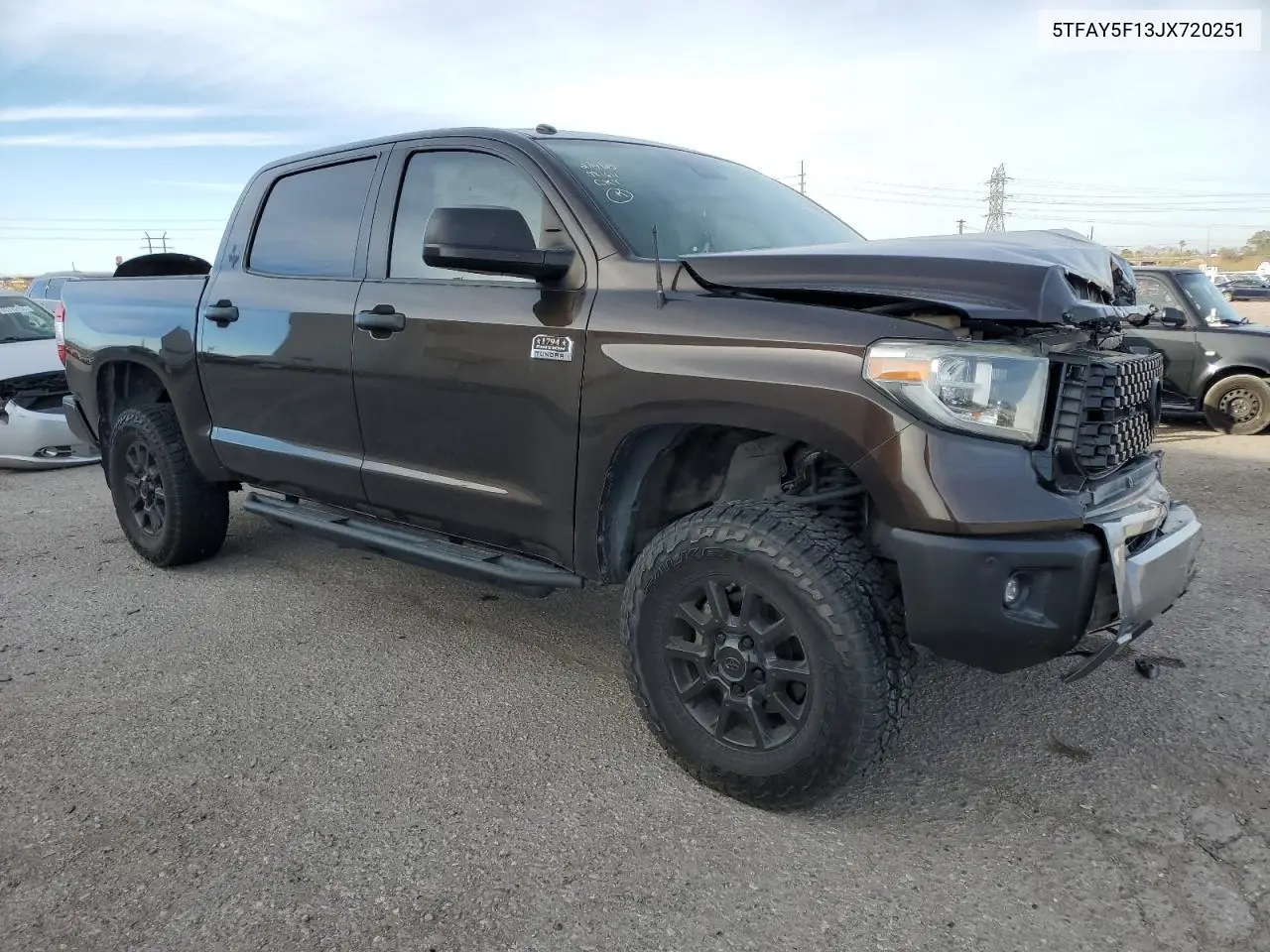 Auction sale of the 2018 Toyota Tundra , vin: 5TFAY5F13JX720251, lot number: 45722675