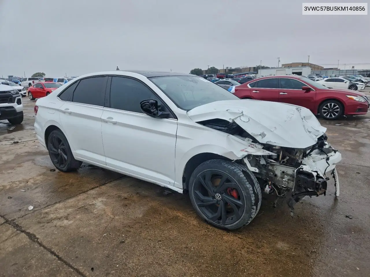 Auction sale of the 2019 Volkswagen Jetta , vin: 3VWC57BU5KM140856, lot number: 91791345