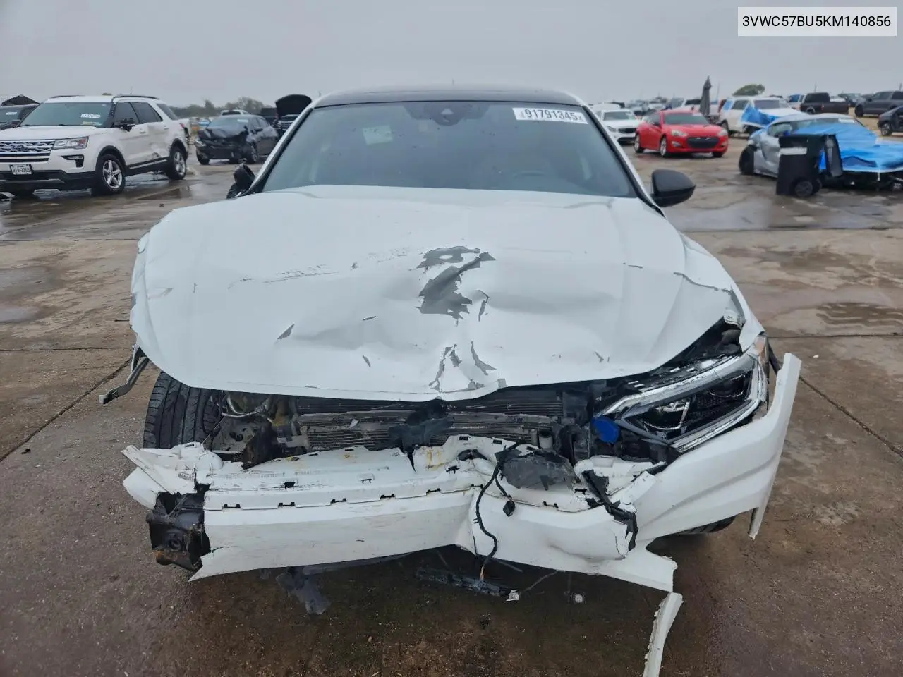 Auction sale of the 2019 Volkswagen Jetta , vin: 3VWC57BU5KM140856, lot number: 91791345